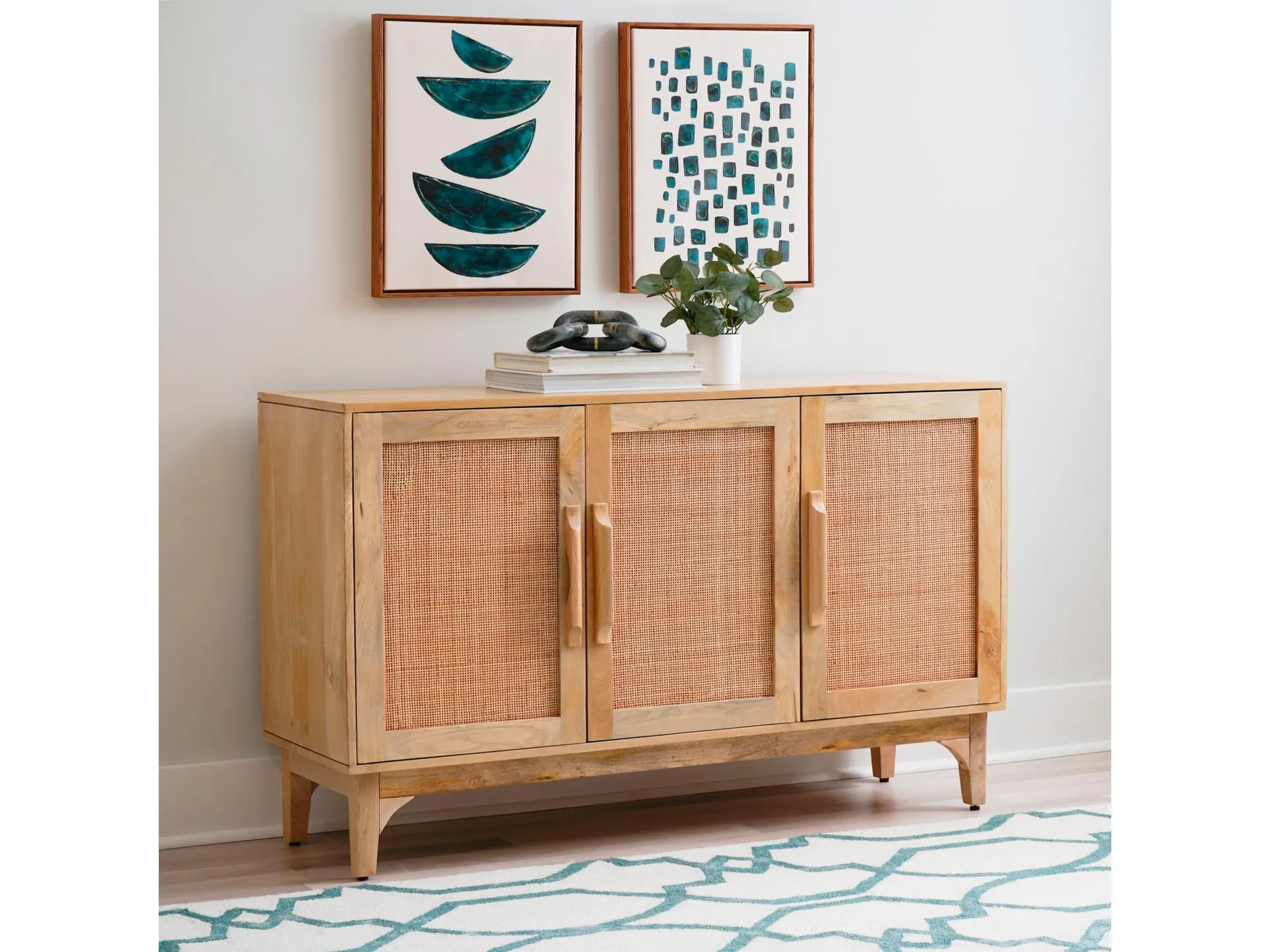 Linon Jones 51" Accent Cabinet