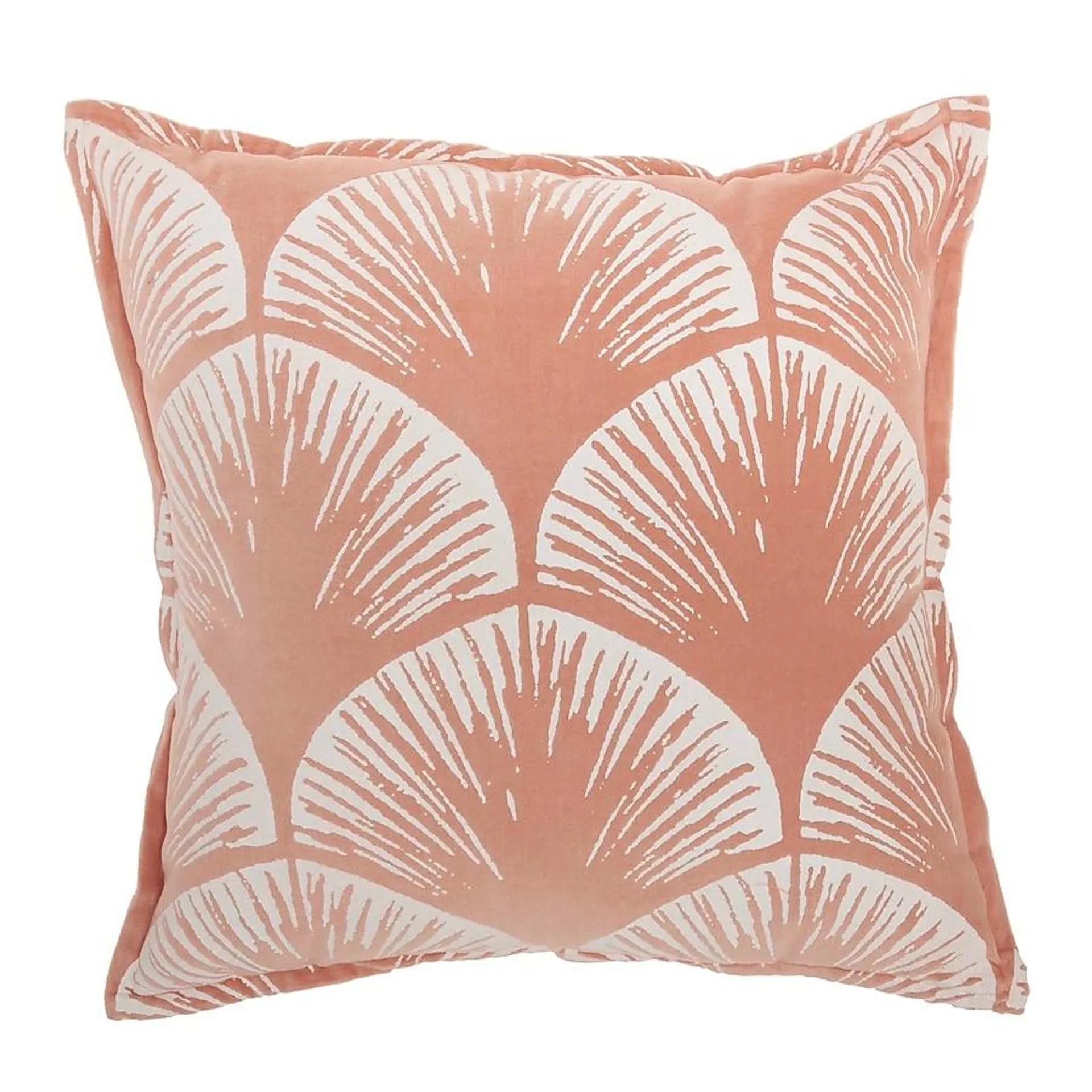 Mina Victory Lifestyles 18-in x 18-in Orange Indoor Decorative Pillow