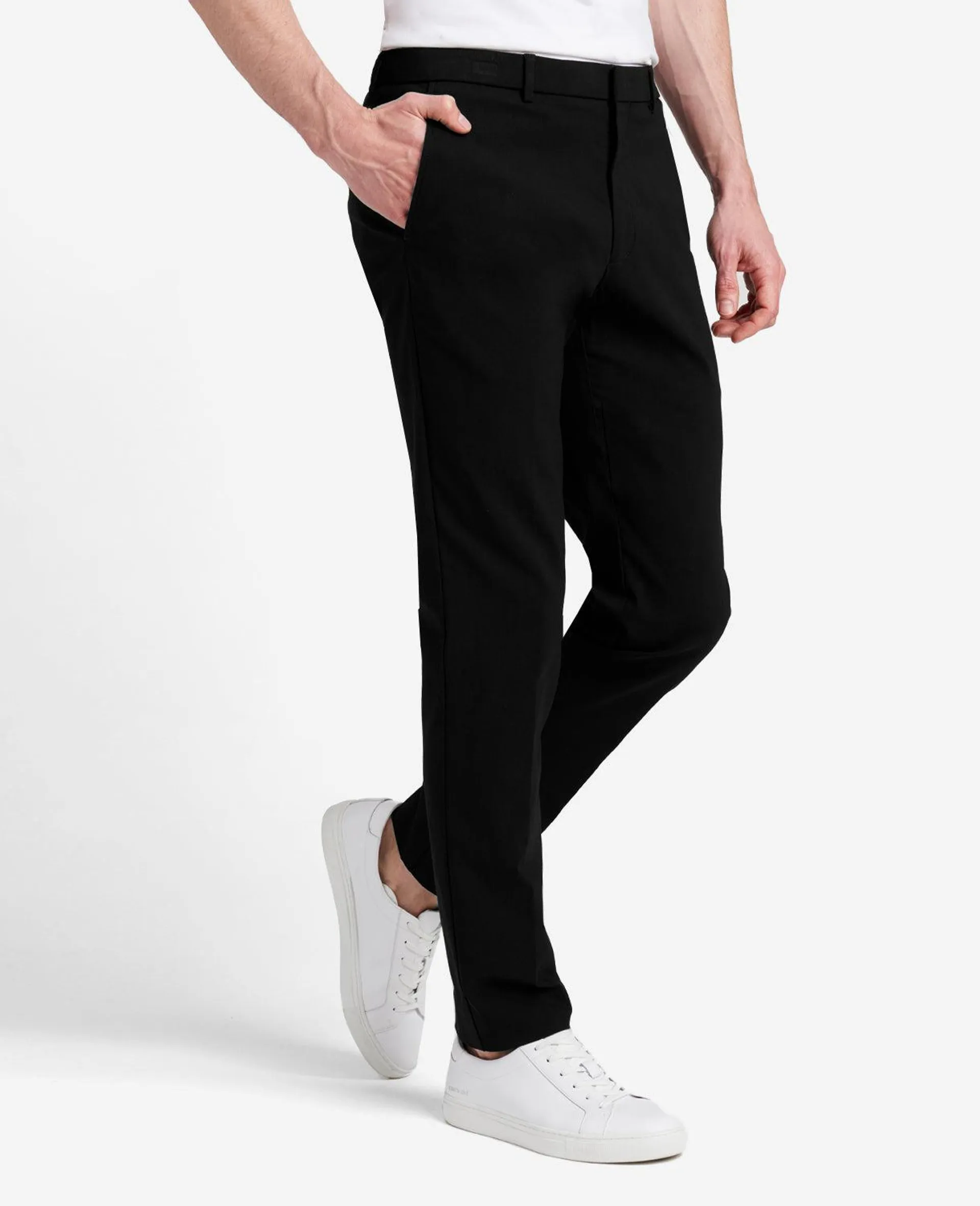 Stretch Twill Regular-Fit Flex Waistband Pant