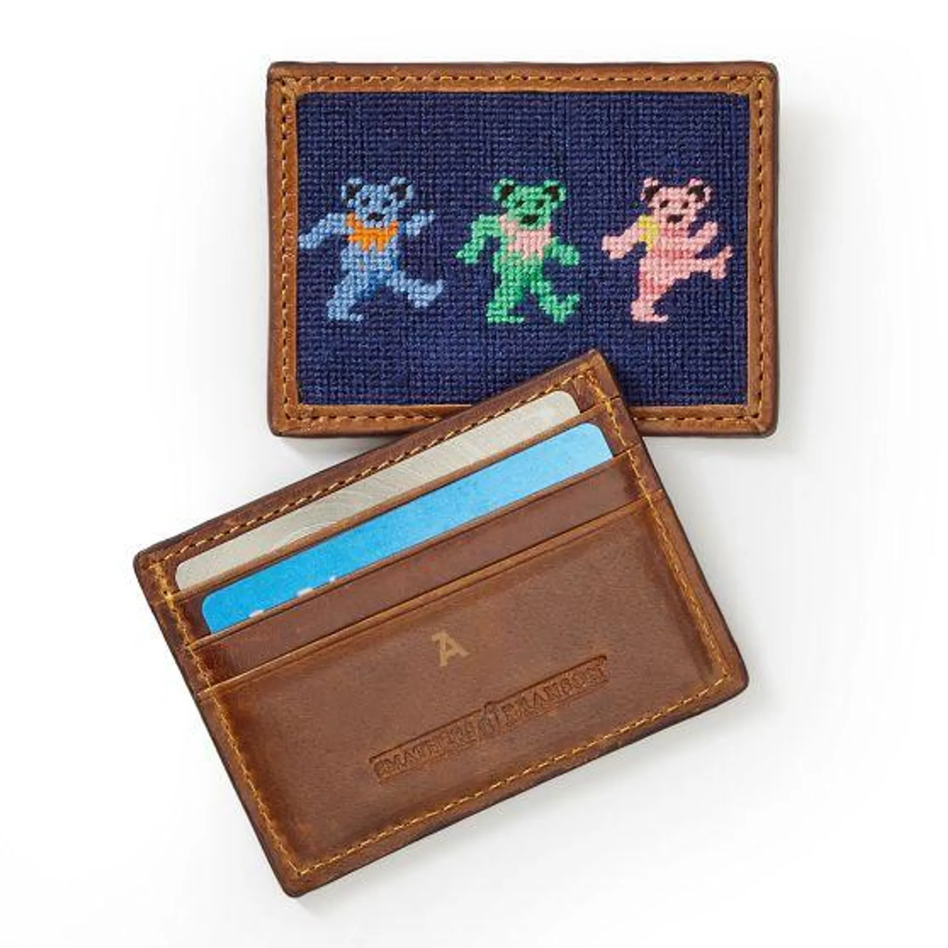 Smathers & Branson Needlepoint Card Case