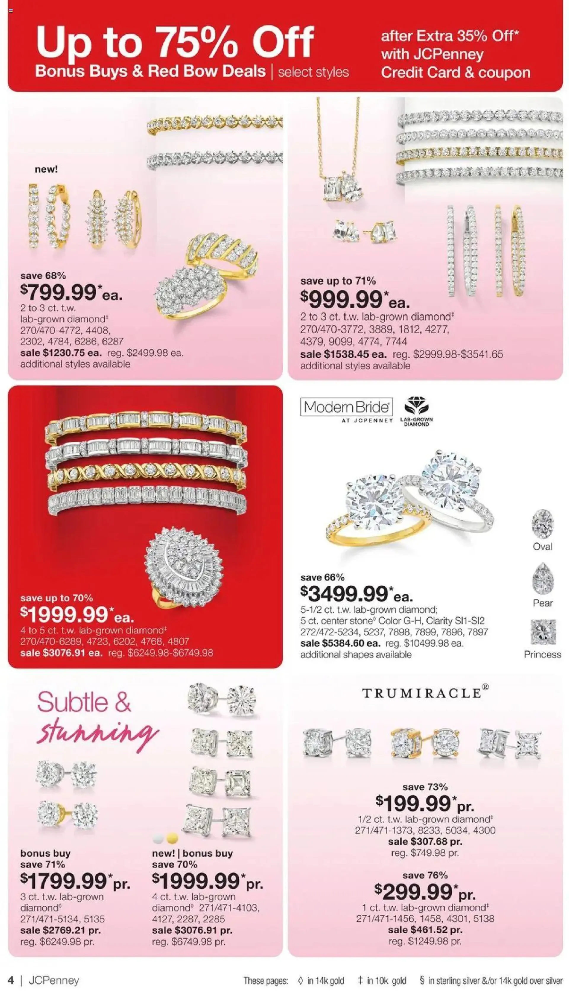 Weekly ad JCPenney Mother’s Day Jewelry Sale from April 10 to May 14 2025 - Page 3