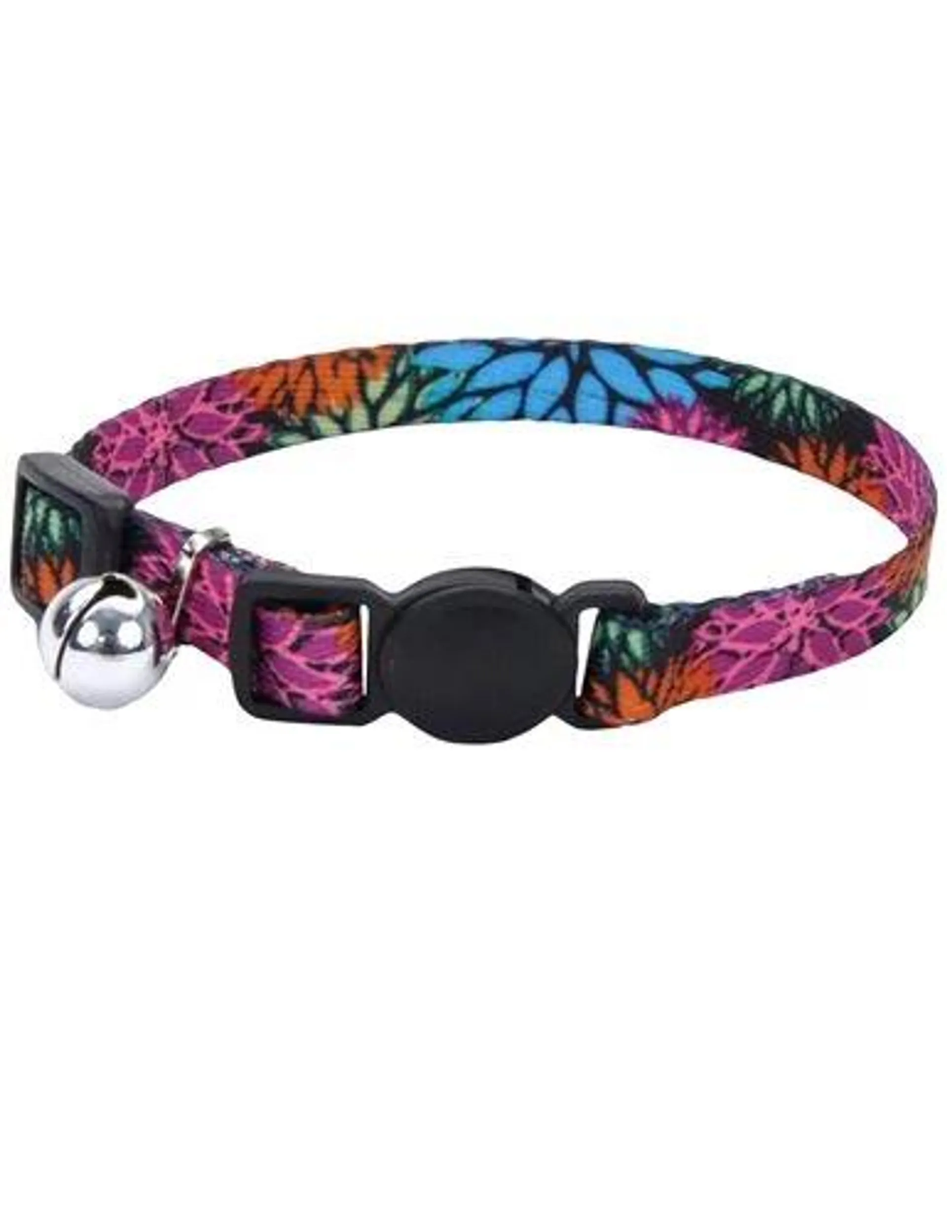 Li'l Pals® Adjustable Breakaway Kitten Collar, Wildflower, 5/16" x 06"-08"