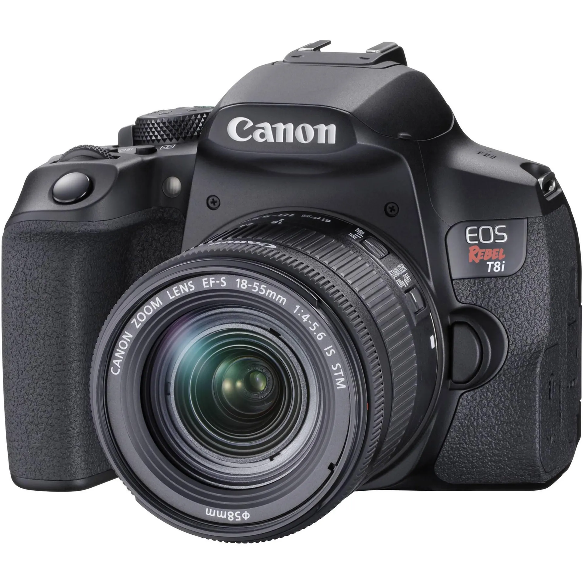 Canon EOS Rebel T8i Digital SLR Camera with EF-S 18-55mm IS STM Lens