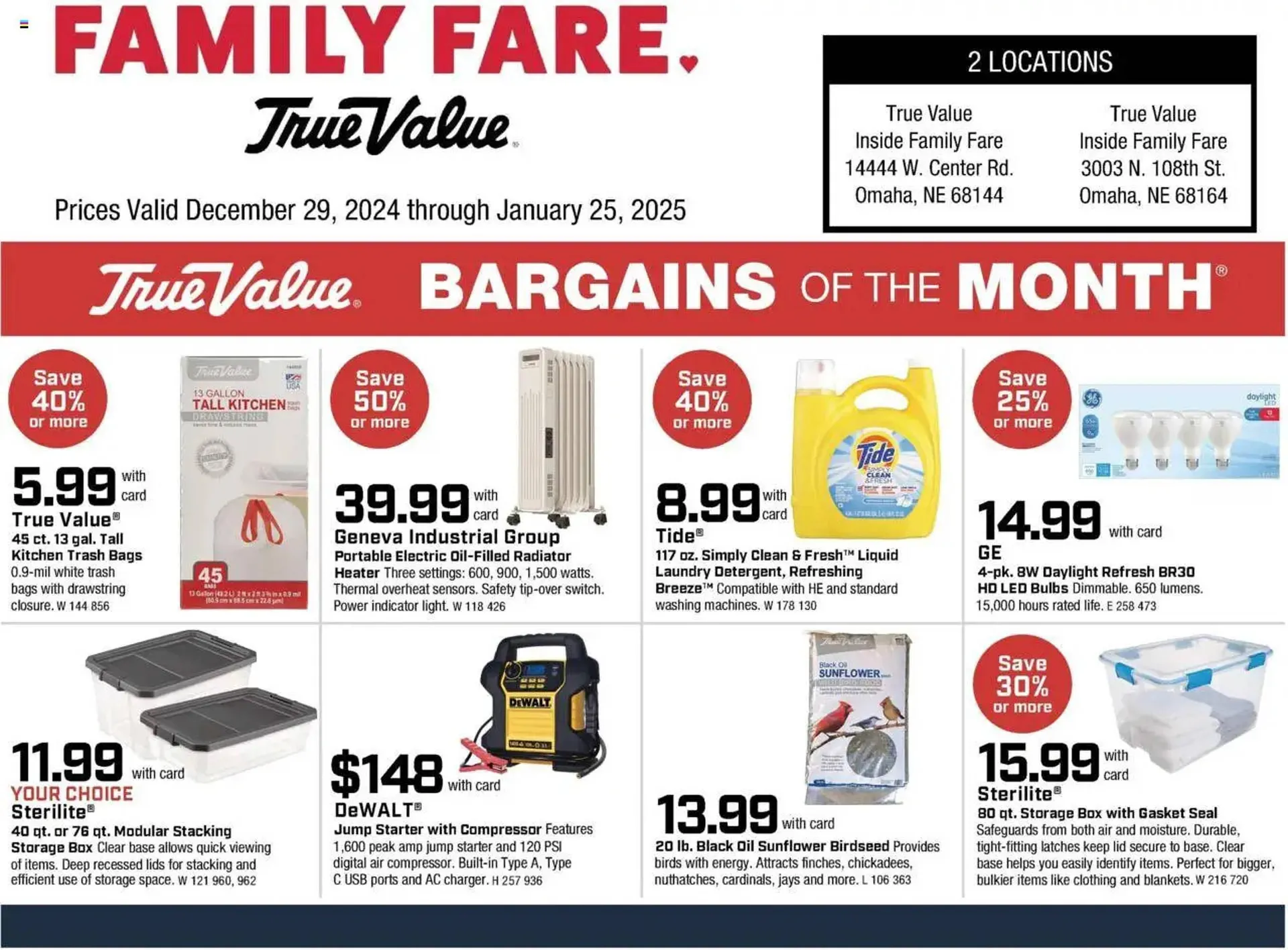 Weekly ad Family Fare Weekly Ad from December 29 to January 25 2025 - Page 4