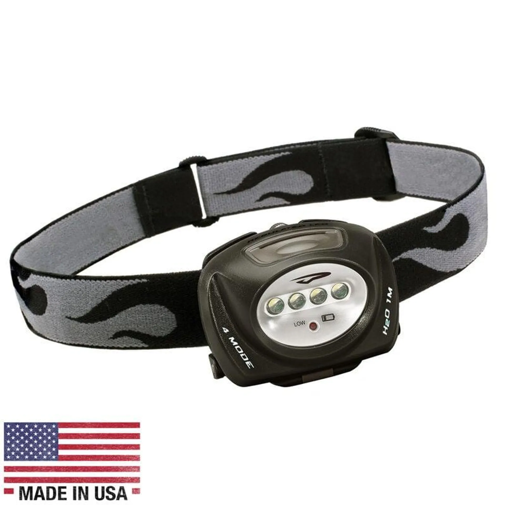 Princeton Tec QUAD LED Headlamp, Black