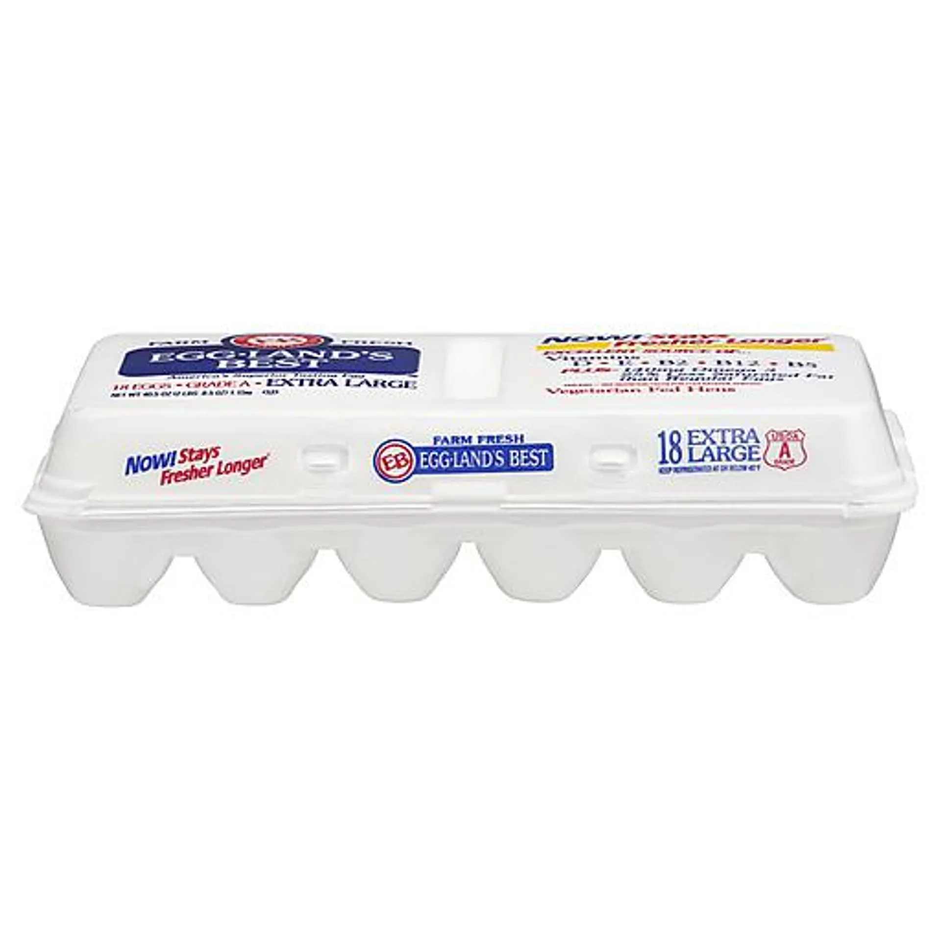 Egglands Best Extra Large Eggs 18 ct package