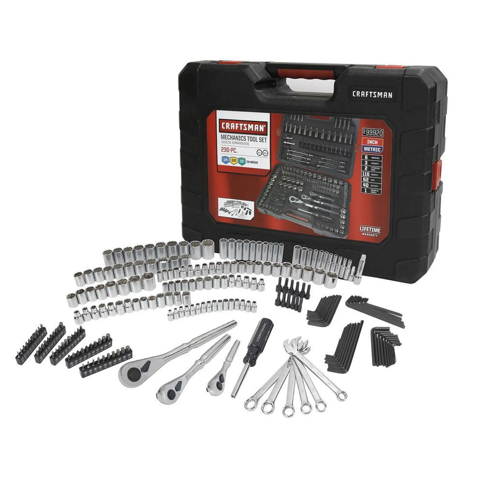 Craftsman 230-Piece Mechanic's Tool Set