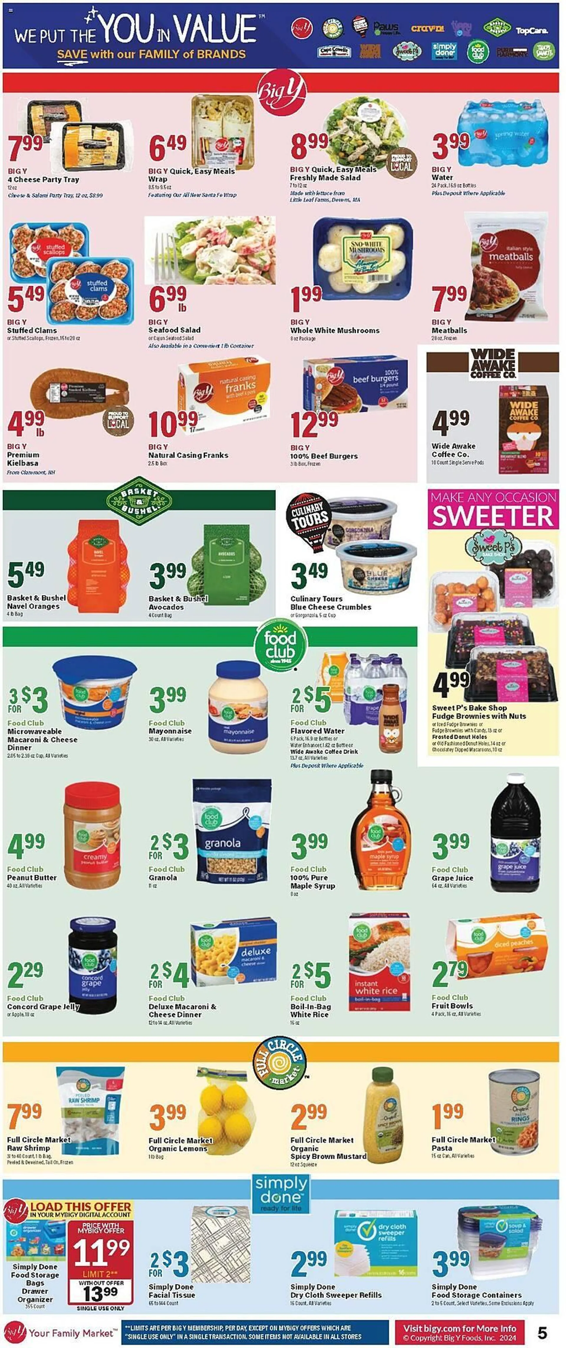 Weekly ad Big Y Weekly Ad from August 8 to August 14 2024 - Page 6