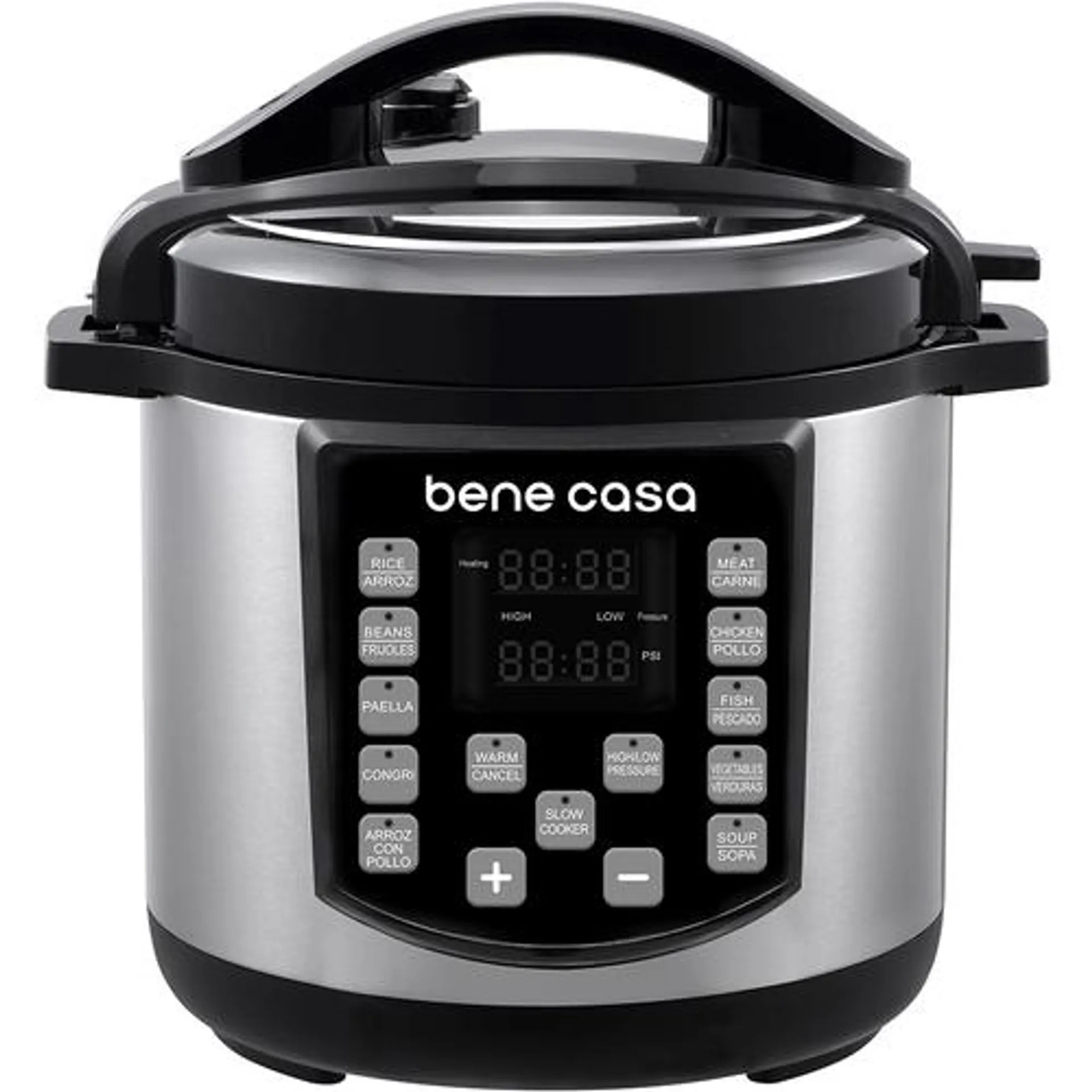 5-Liter 900-Watt Electric Pressure Cooker in Stainless Steel