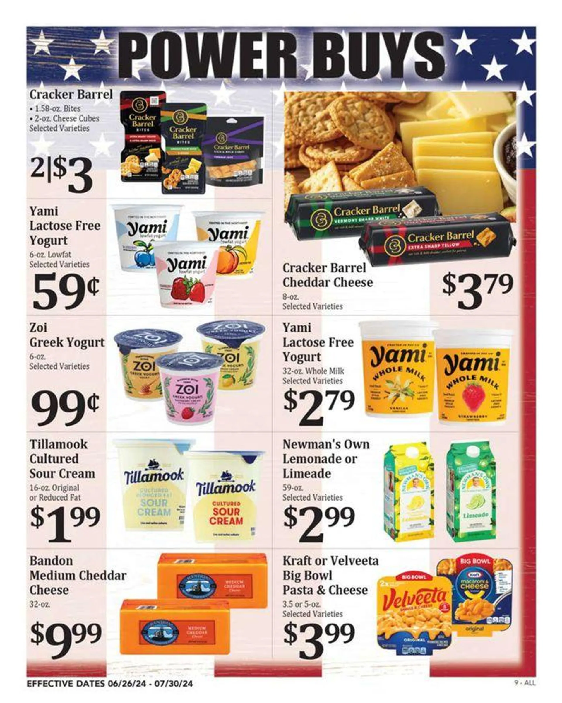 Weekly ad Rosauers Monthly Power Buys from June 26 to July 30 2024 - Page 9