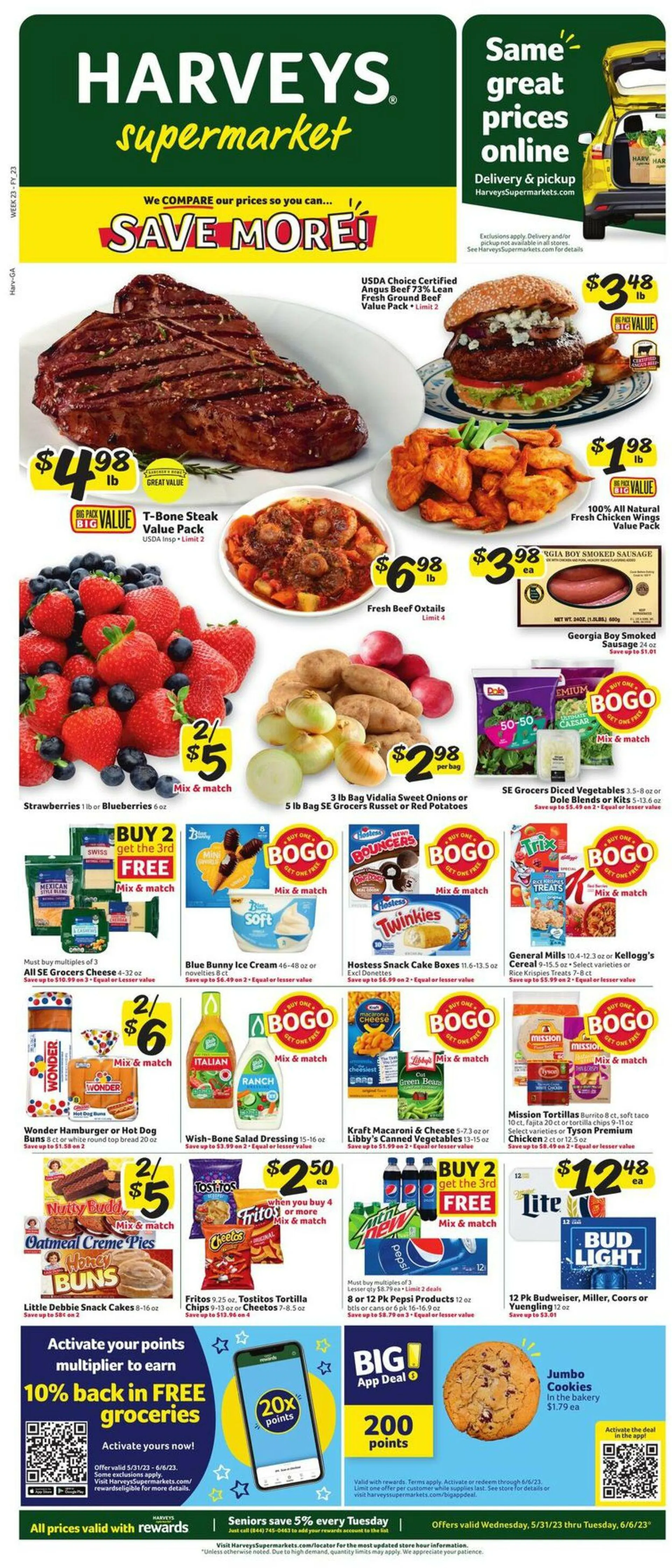 Harveys Supermarket Current weekly ad - 2
