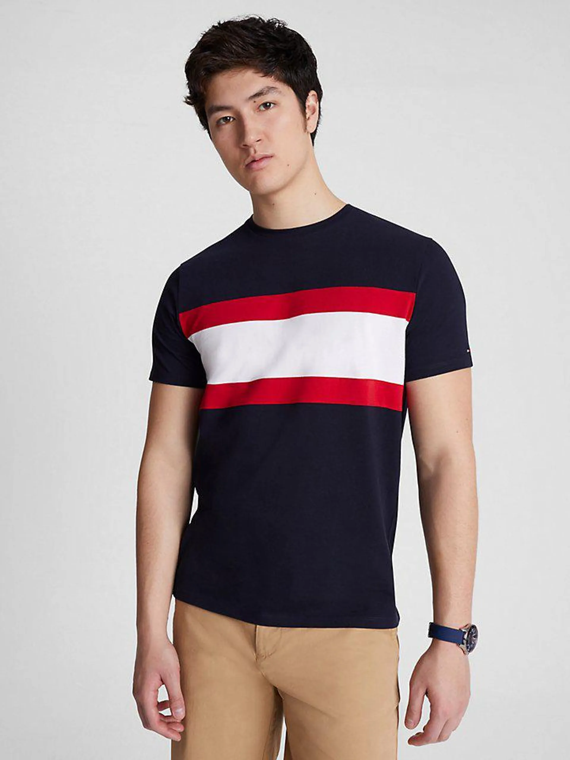 Colorblock Stripe T-Shirt