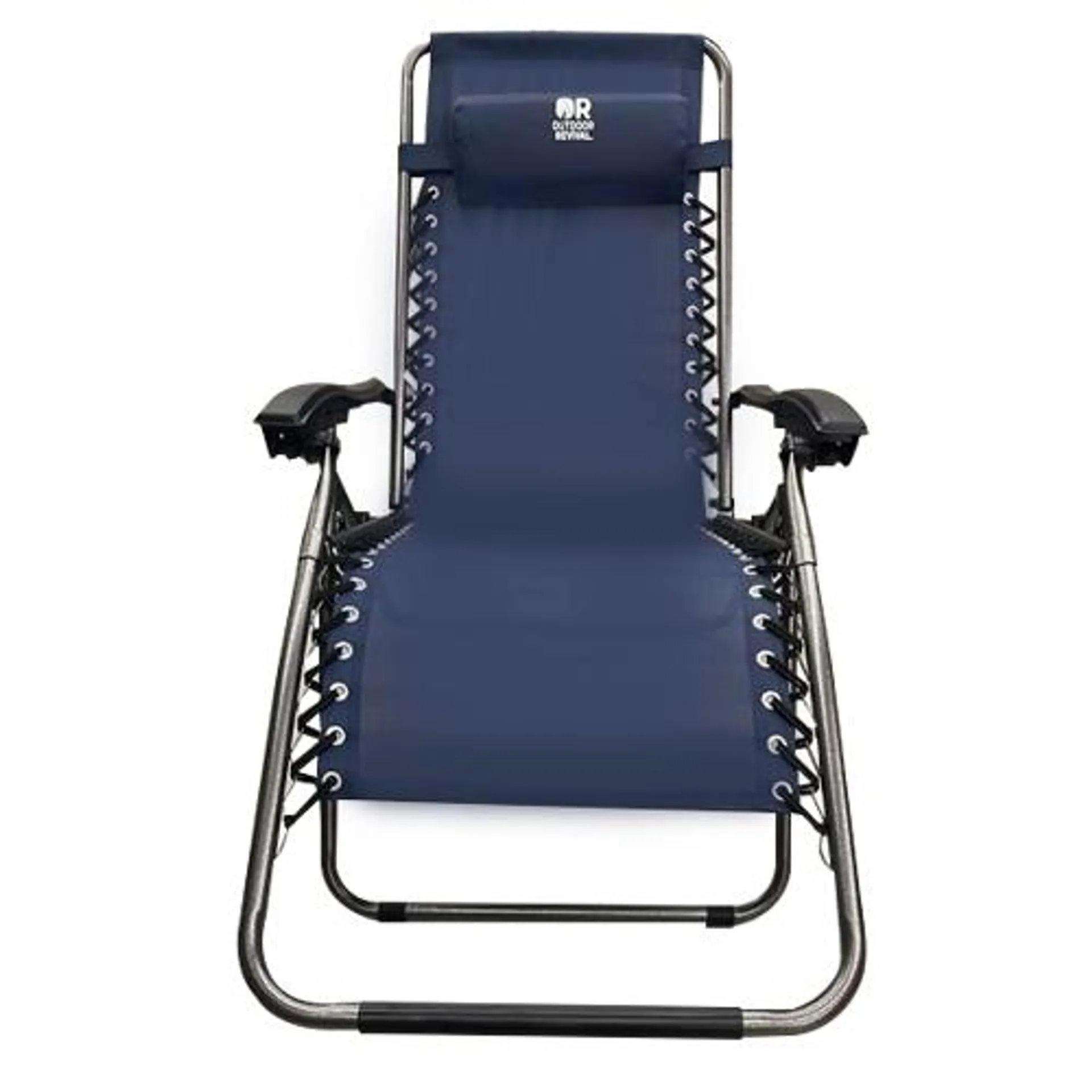 Outdoor Revival Zero Gravity Lounger, Blue