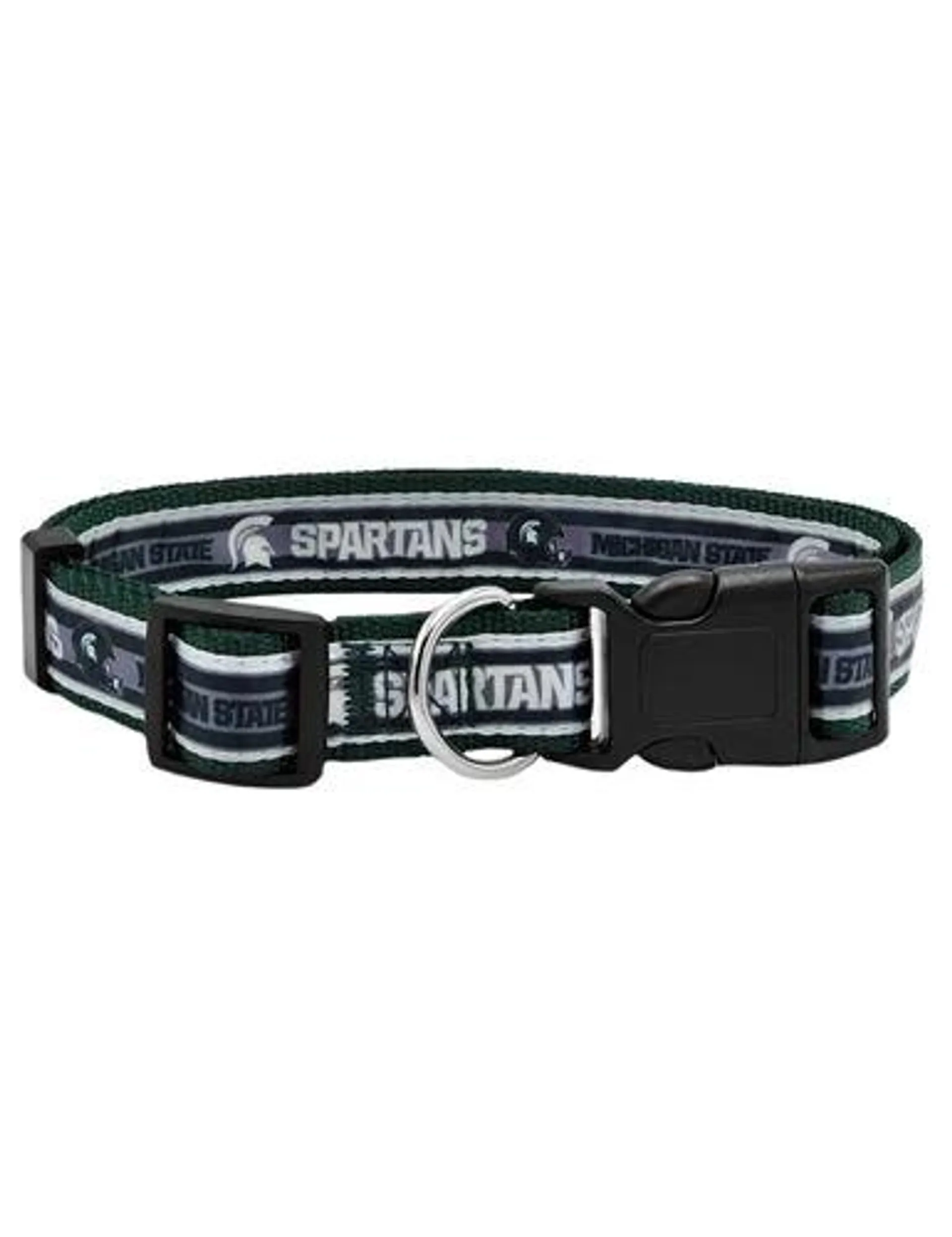 Pets First NCAA Michigan State Dog Collar, Small