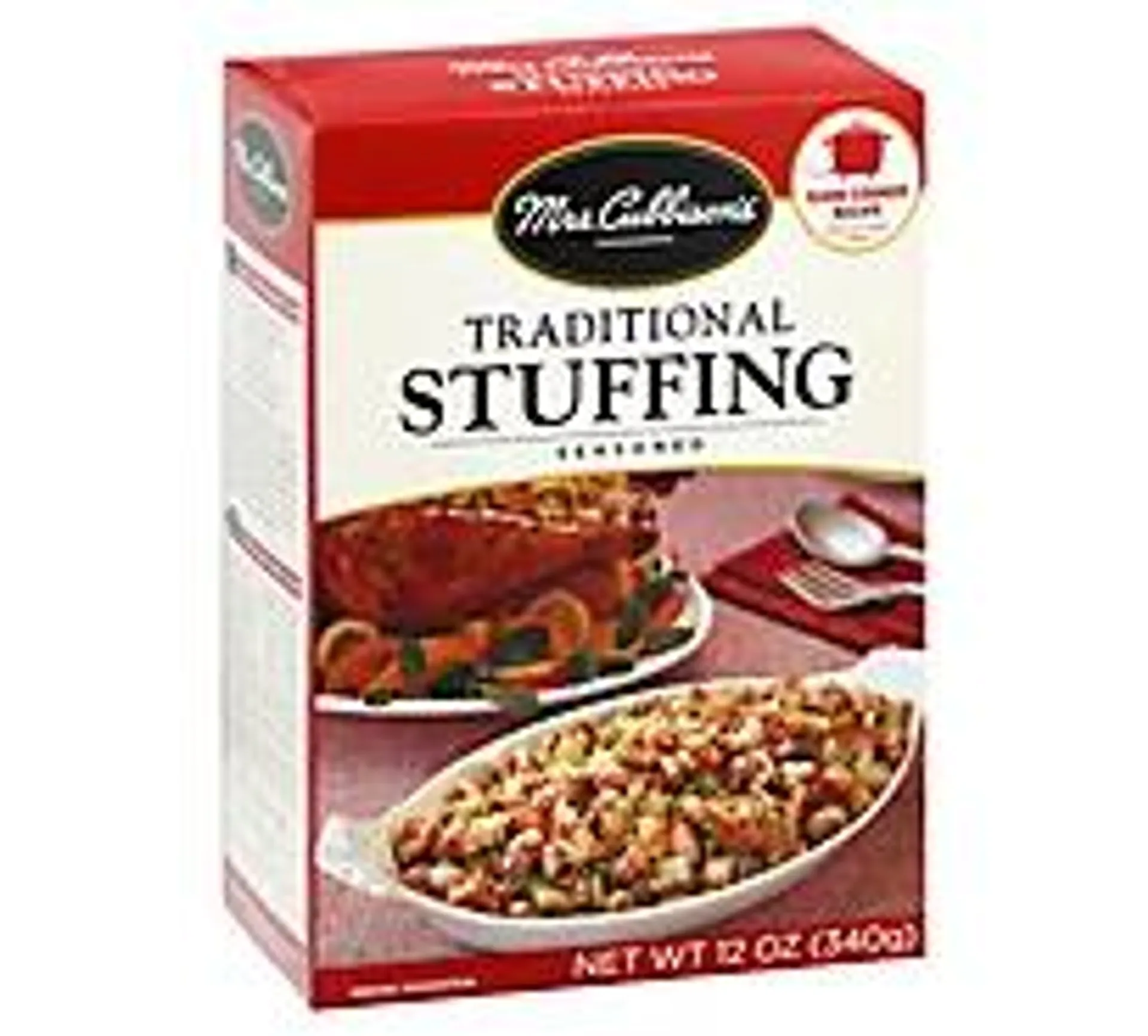 Mrs. Cubbisons Stuffing Seasoned Traditional Box - 12 Oz