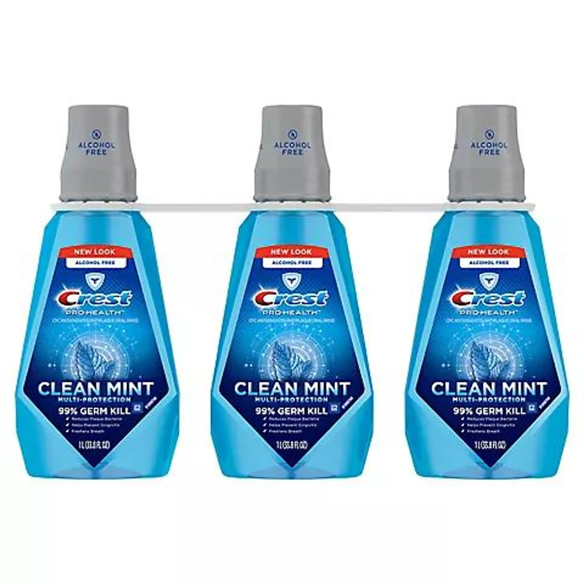 Crest Pro-Health Multi-Protection Mouthwash, 3 pk./1L - Clean Mint