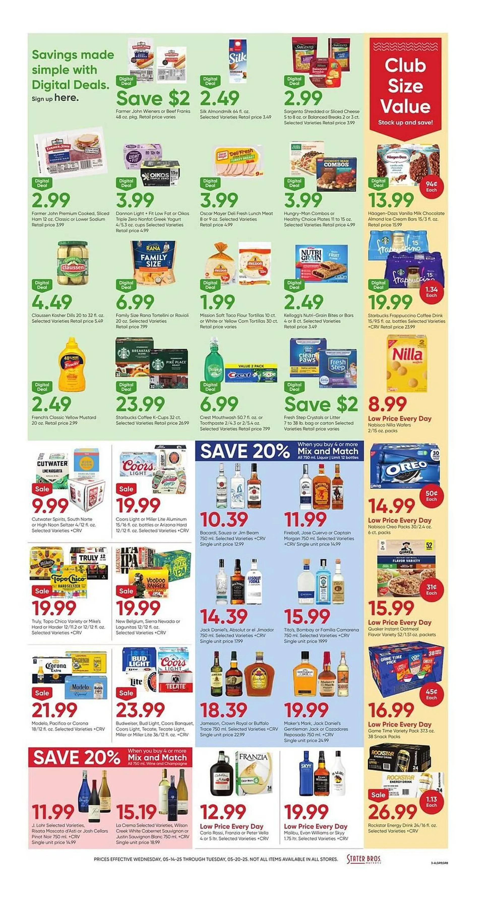 Weekly ad Stater Bros Weekly Ad from May 14 to May 20 2025 - Page 3