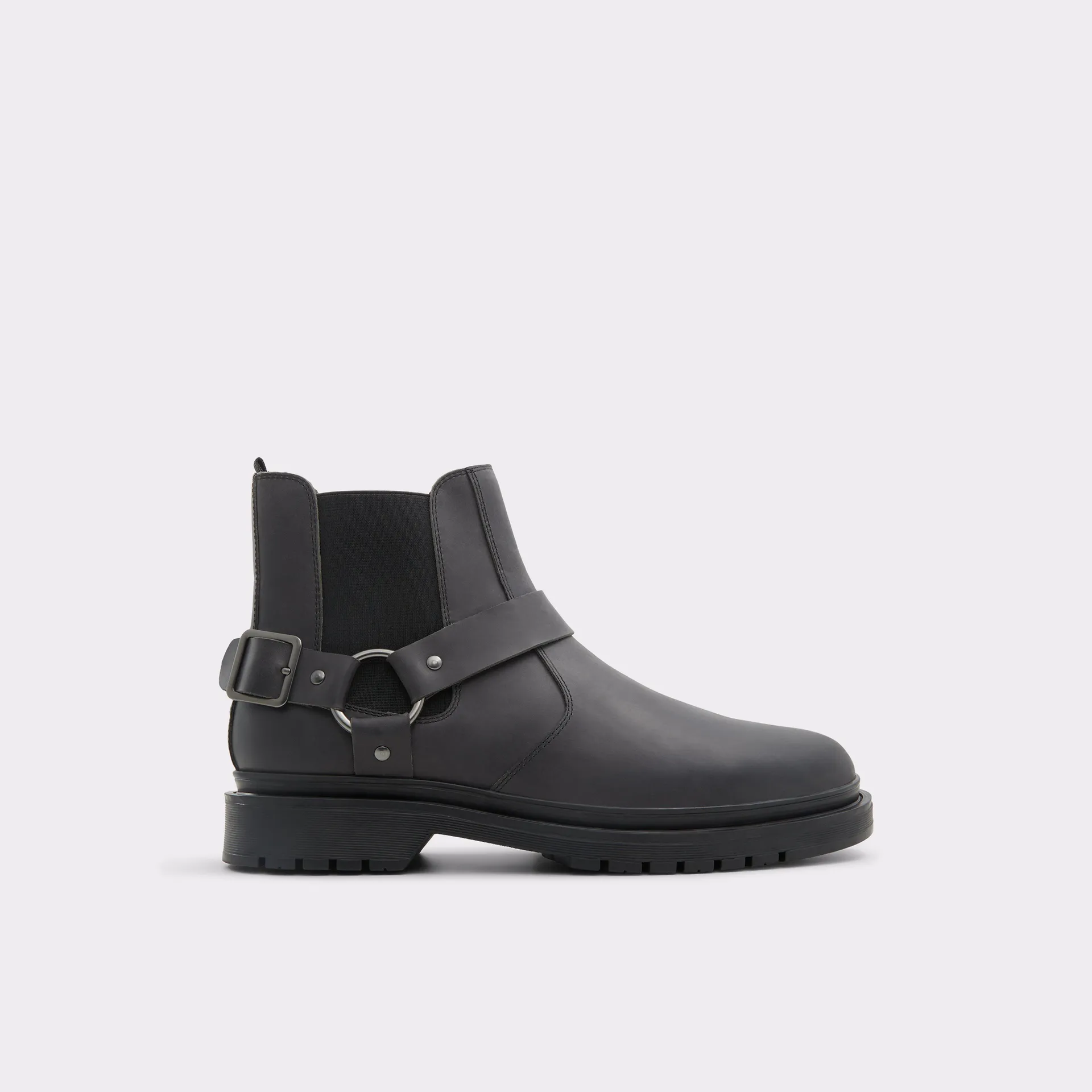 Motorcycle ankle boot - Lug sole