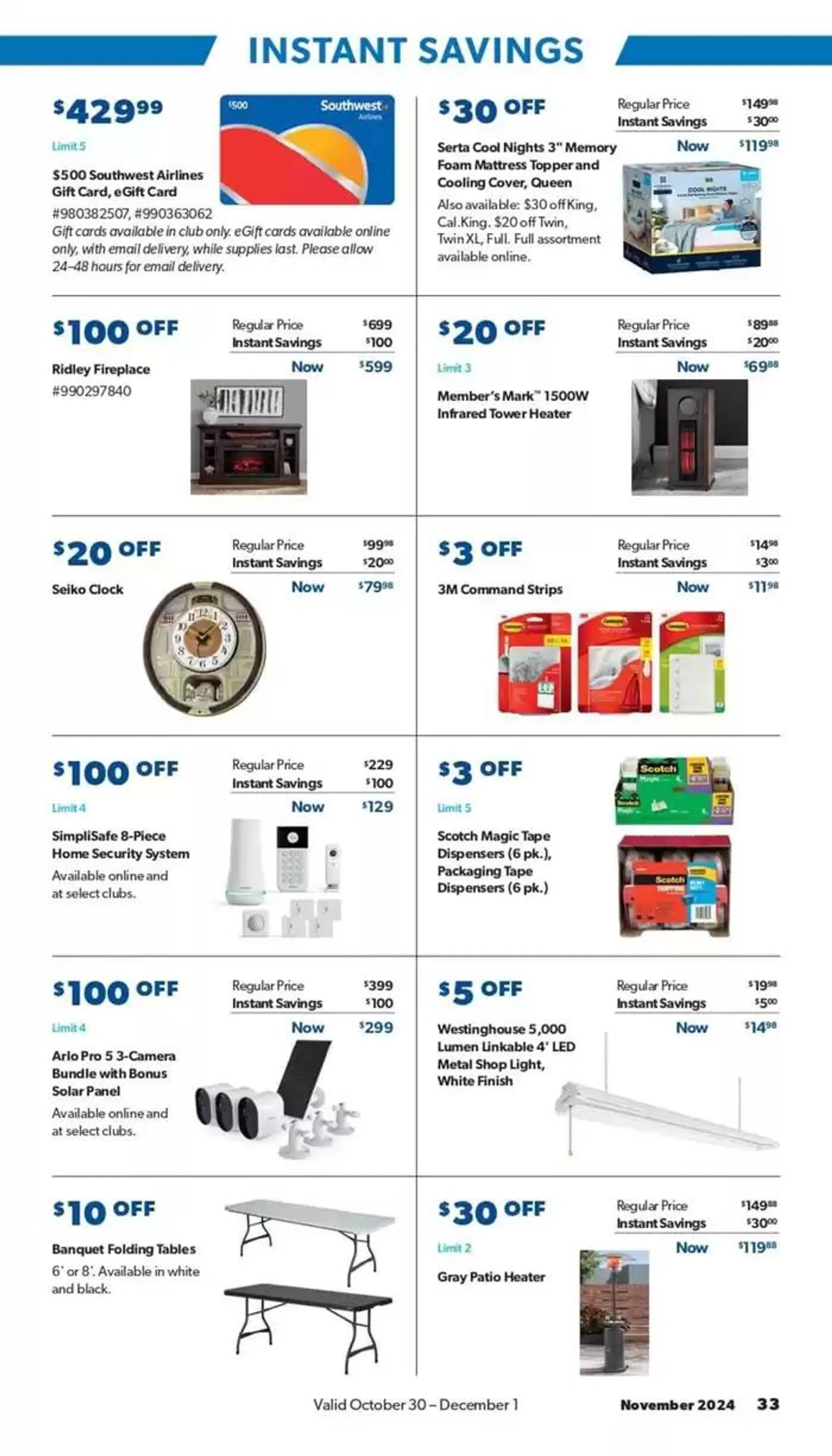 Weekly ad Sam's Club Weekly ad from October 27 to November 10 2024 - Page 26