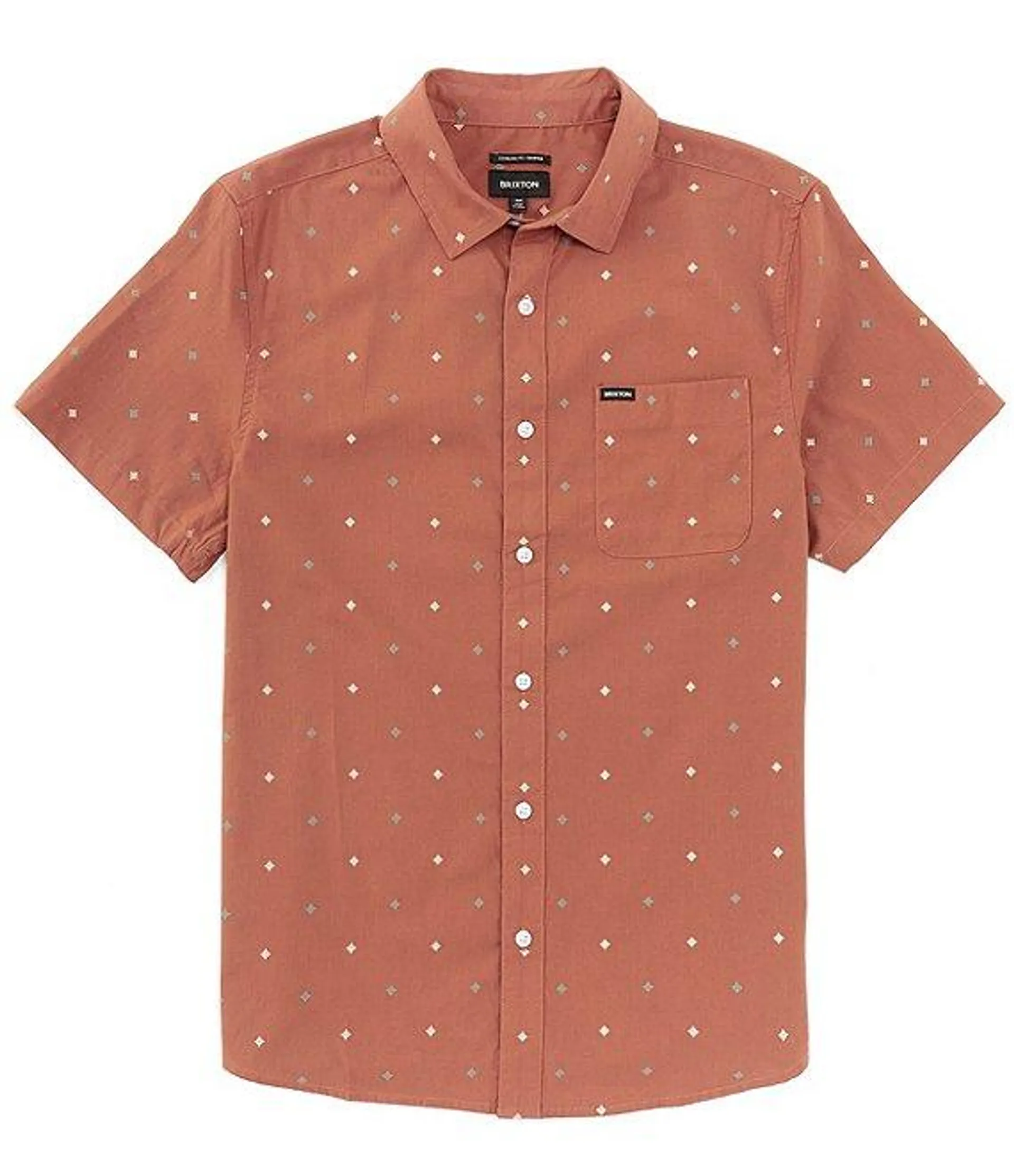 Charter Pyramid Print Short Sleeve Woven Shirt