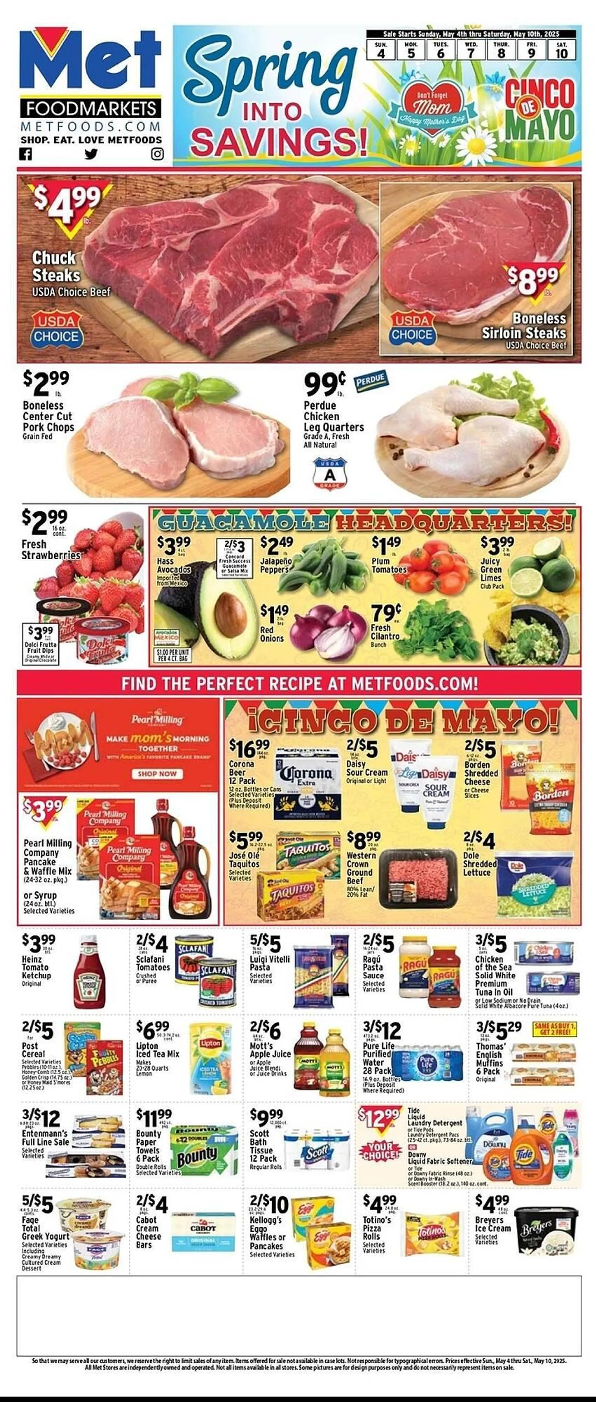 Met Foodmarkets Weekly Ad - 1