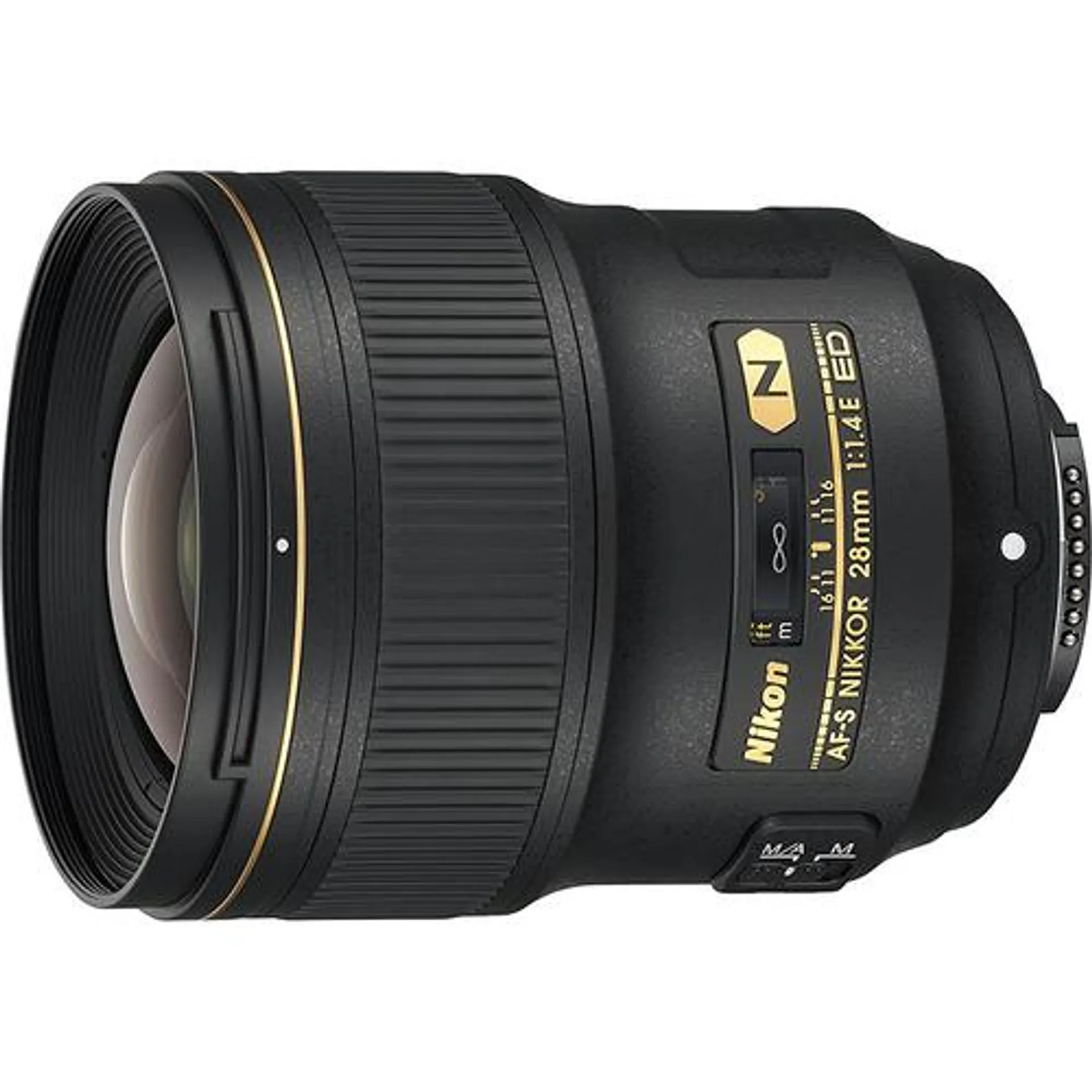 Nikon AF-S NIKKOR 28mm f/1.4E ED Lens (OPEN BOX)