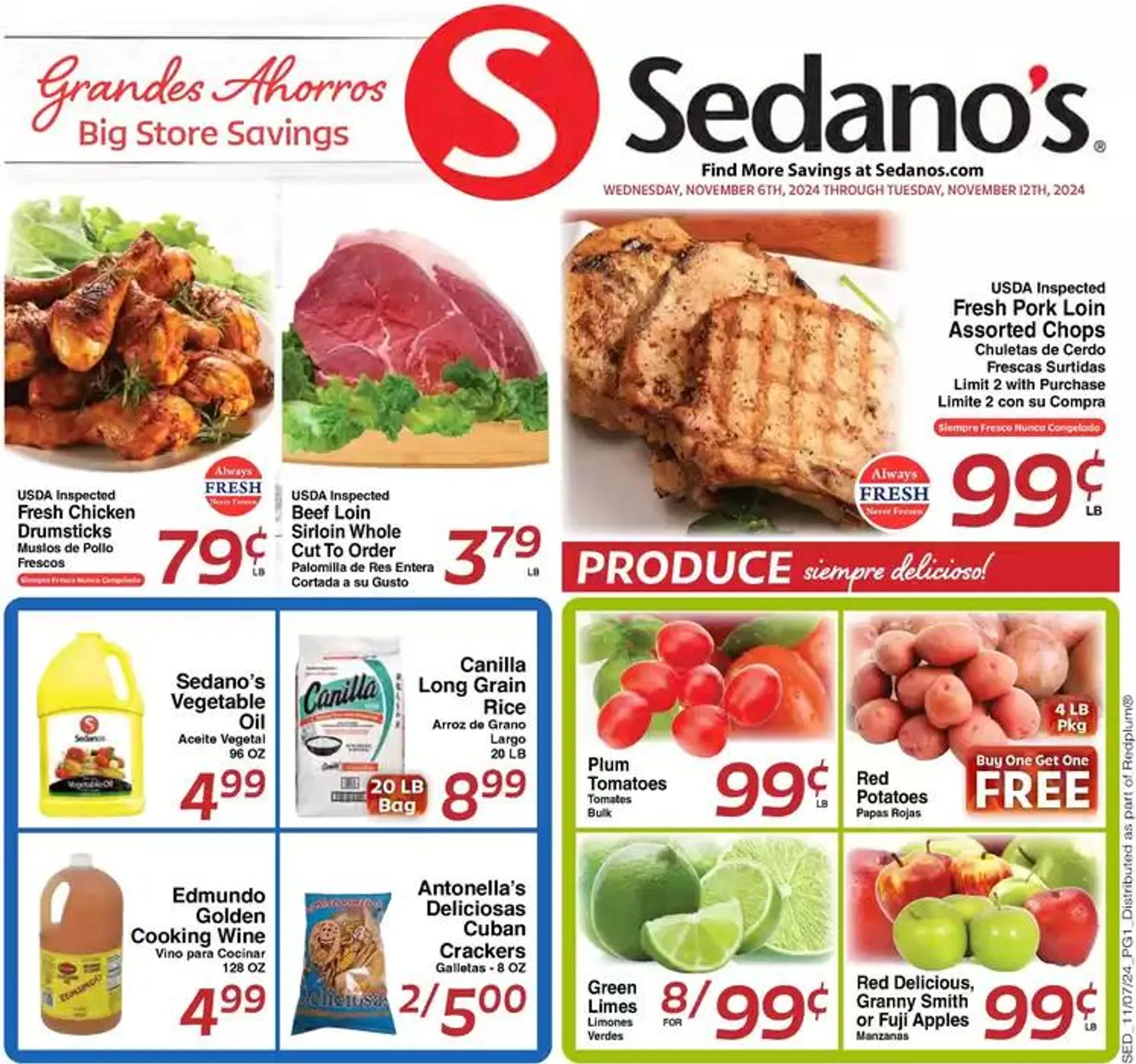 Sedanos weekly ad - 1