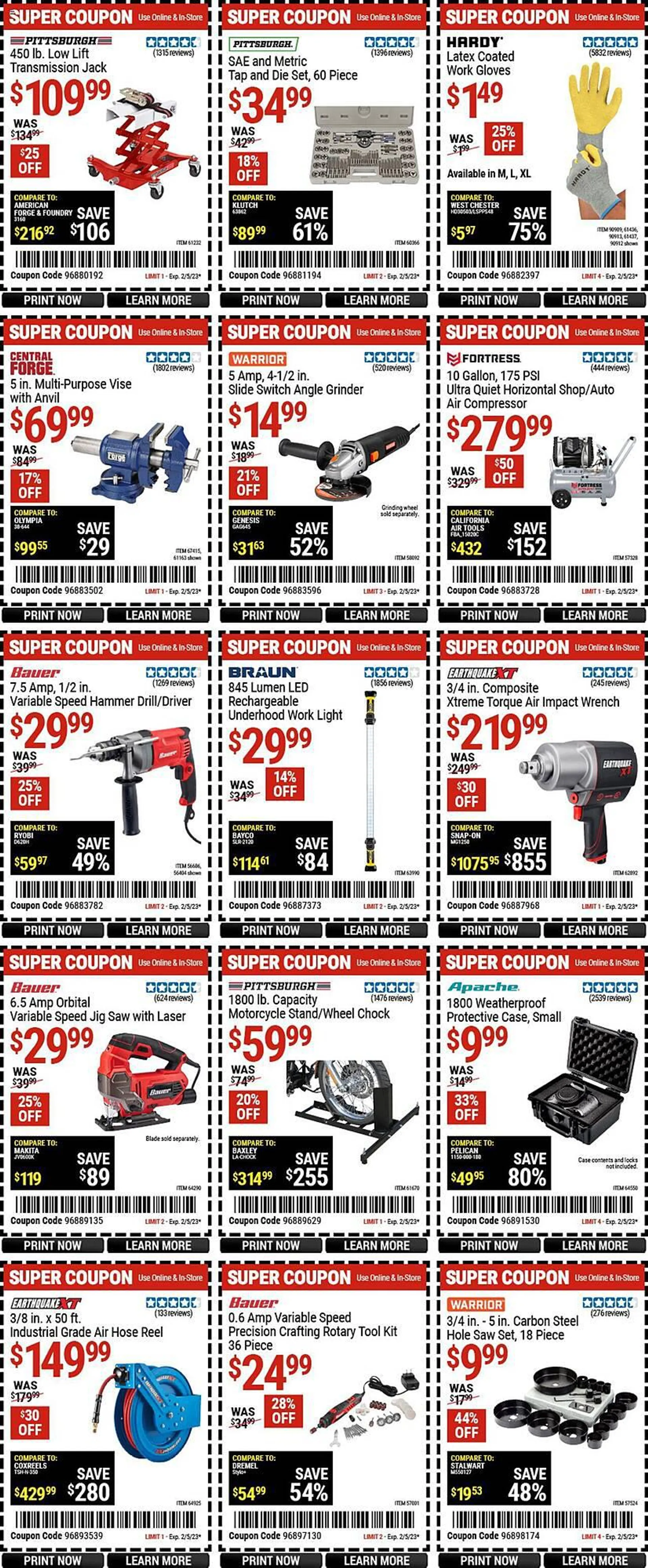 Harbor Freight Tools Weekly Ad - 3