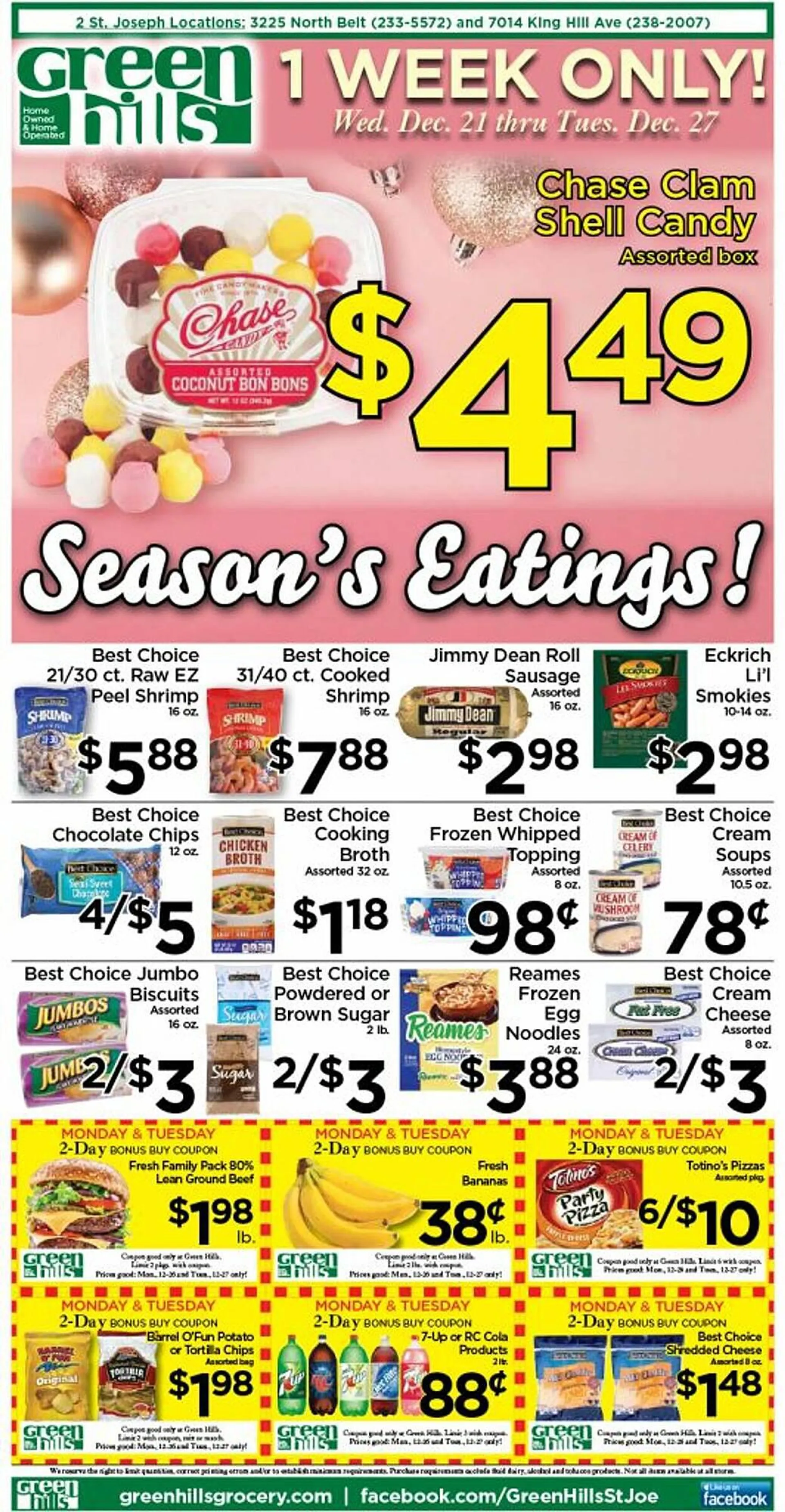 Green Hills Grocery ad - 8