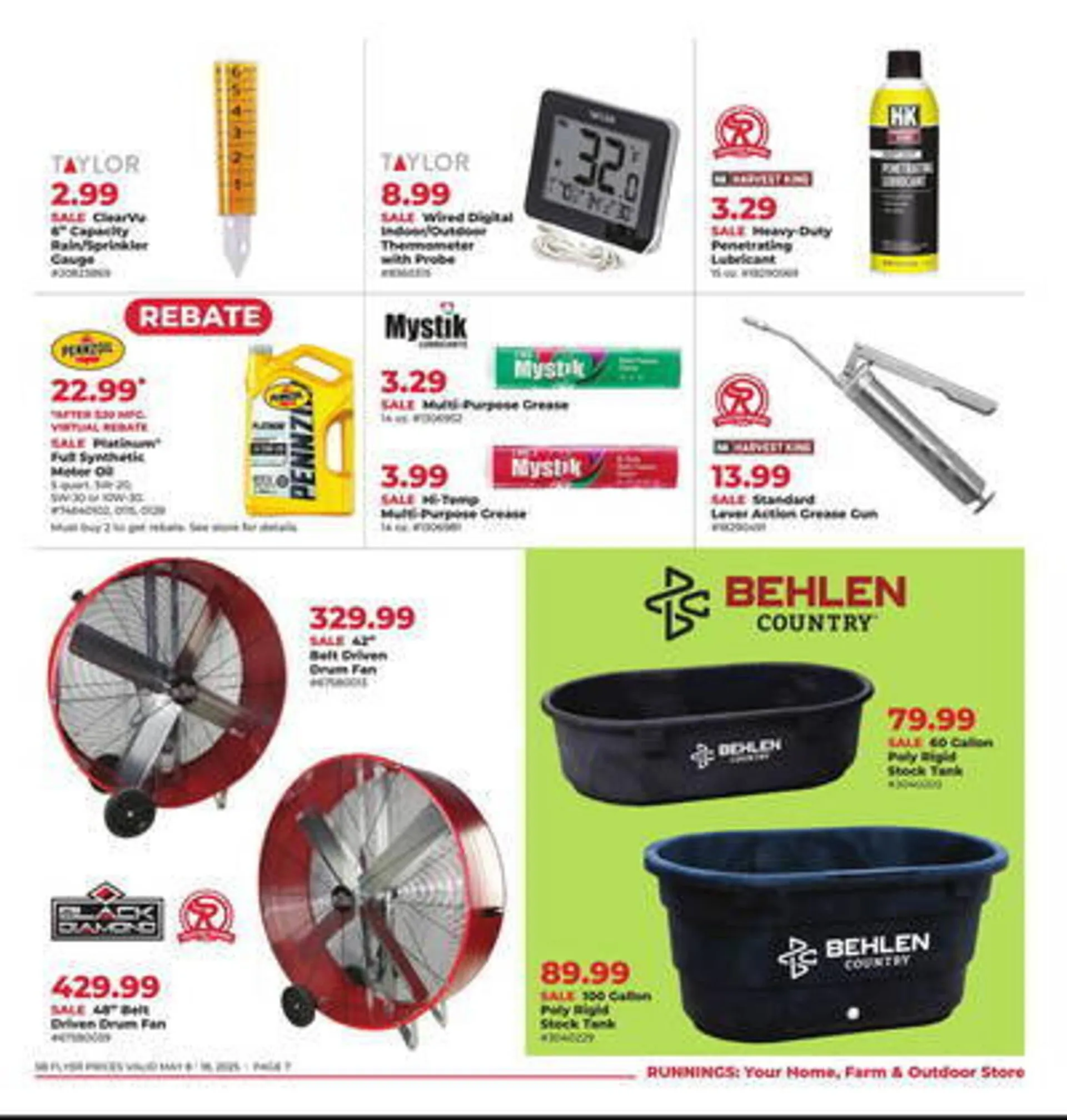 Weekly ad Runnings Weekly Ad from May 8 to May 18 2025 - Page 7