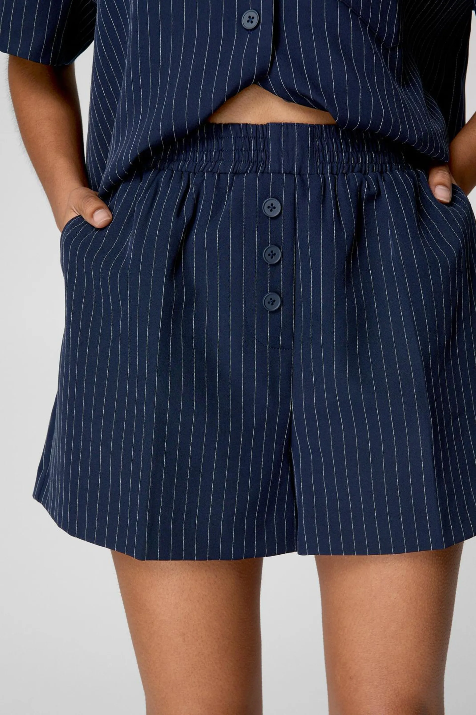 Pinstripe Tailored Boxer Short