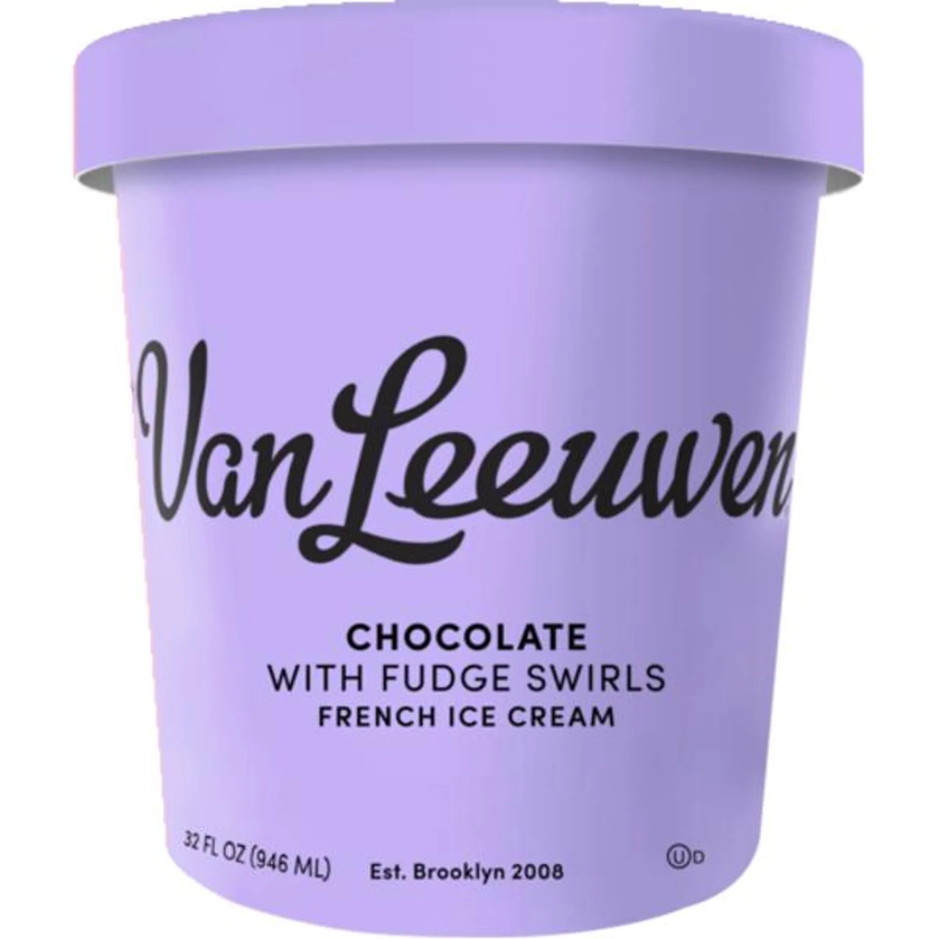 Van Leeuwen Chocolate with Fudge Swirls French Ice Cream