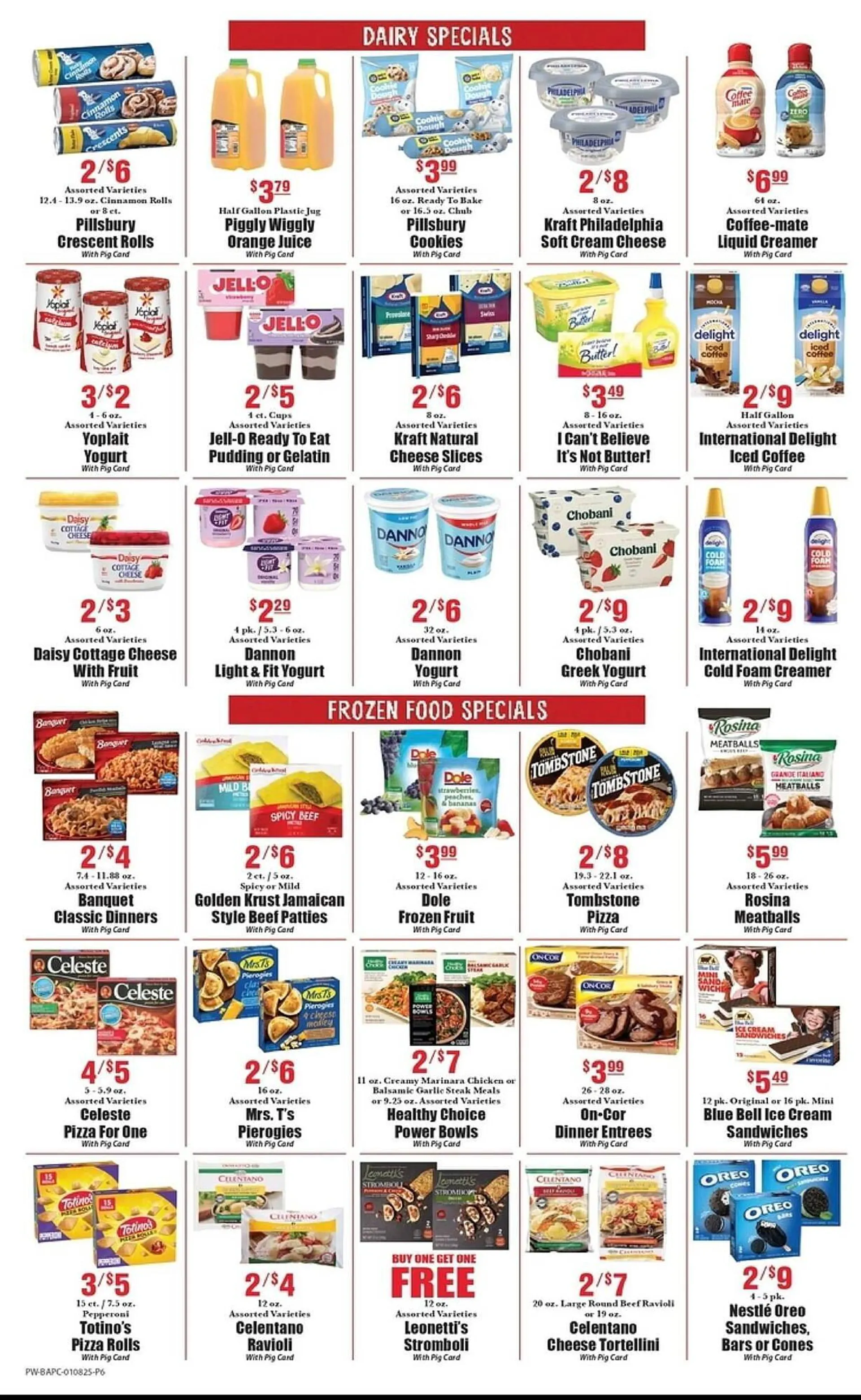 Weekly ad Piggly Wiggly Weekly Ad from January 13 to January 19 2025 - Page 6