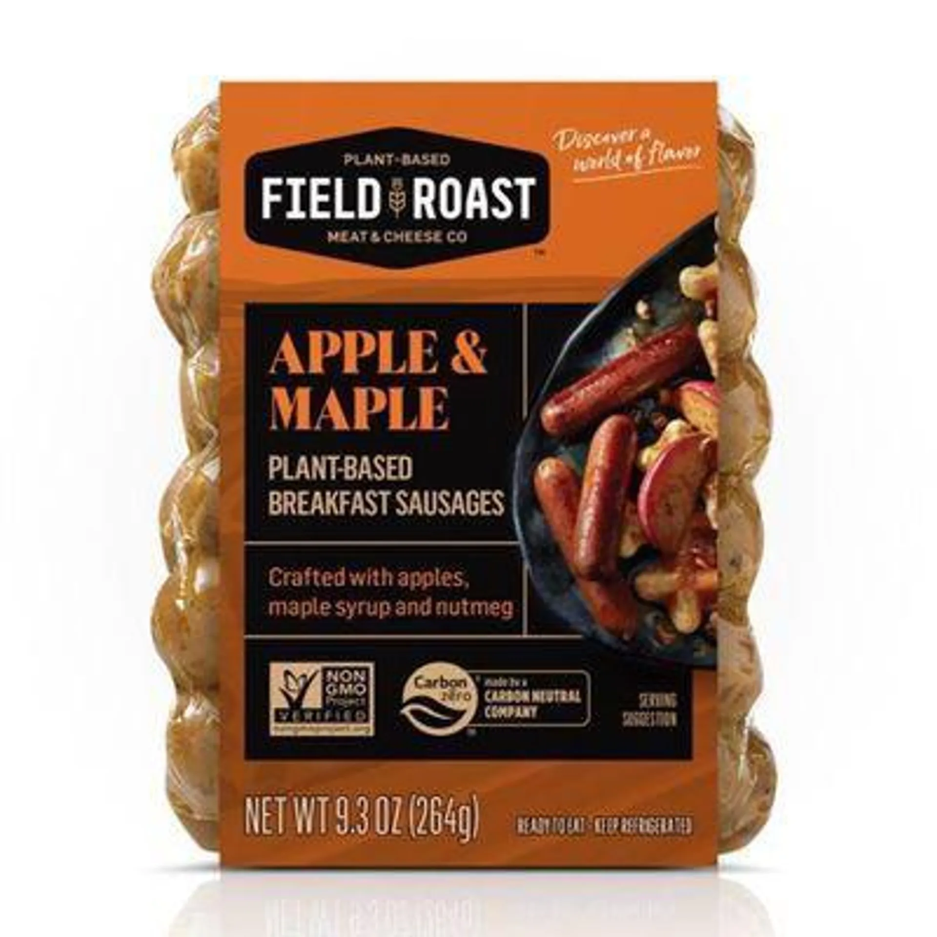 Field Roast Apple & Maple Plant Based Breakfast Sausages