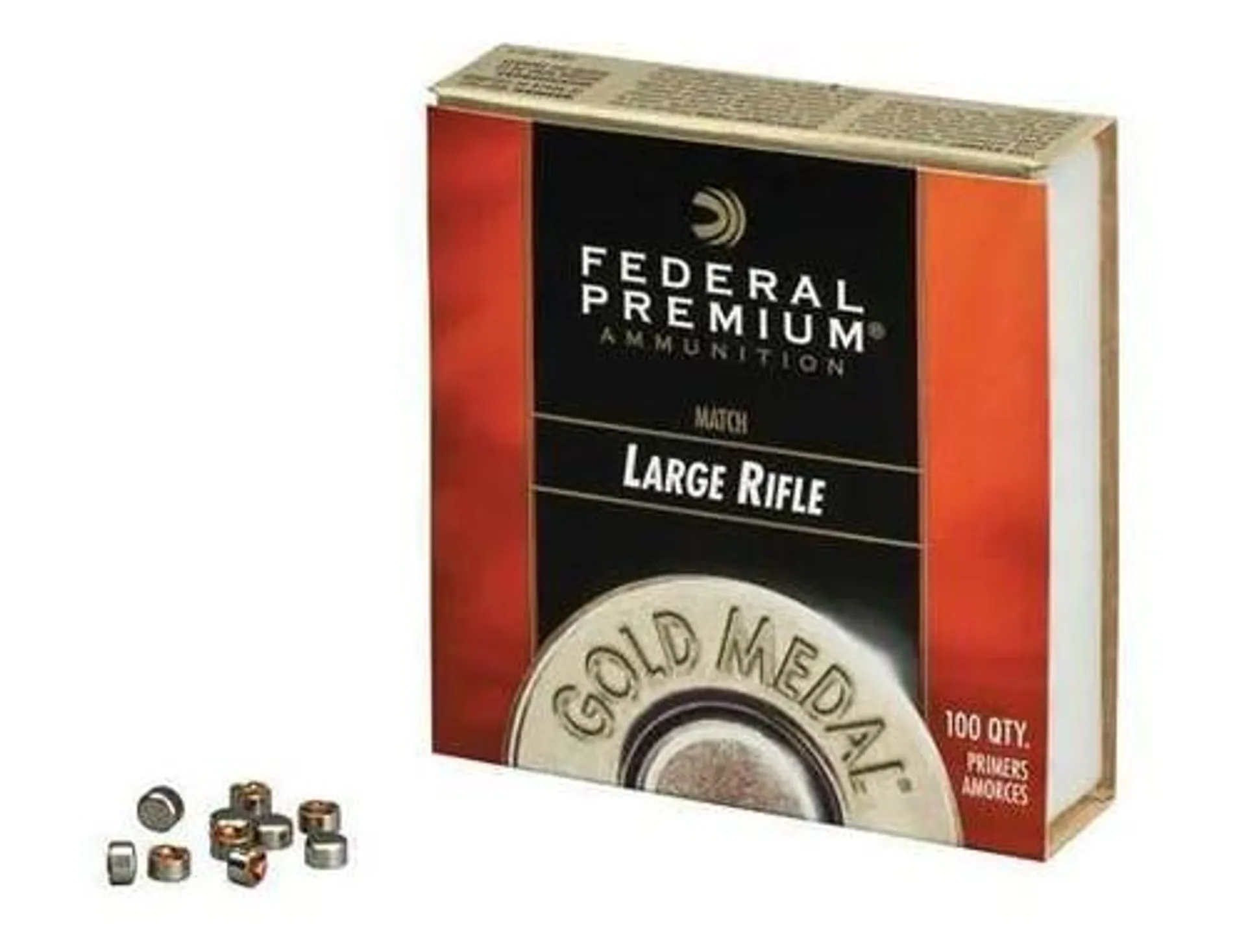 Federal Premium Gold Medal Large Pistol Match Primers #150M Box of 1000