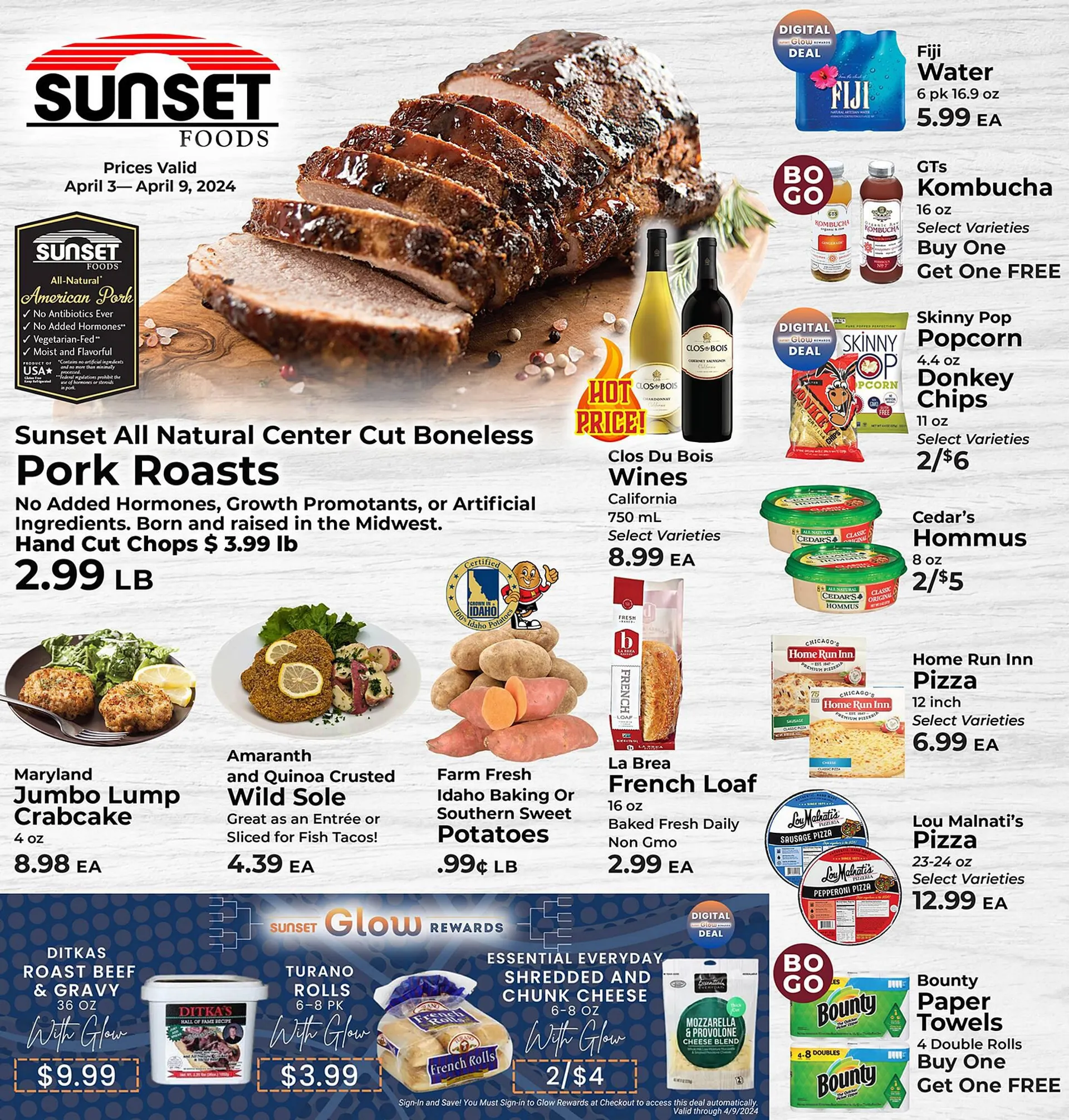Weekly ad Sunset Foods ad from March 3 to March 9 2024 - Page 
