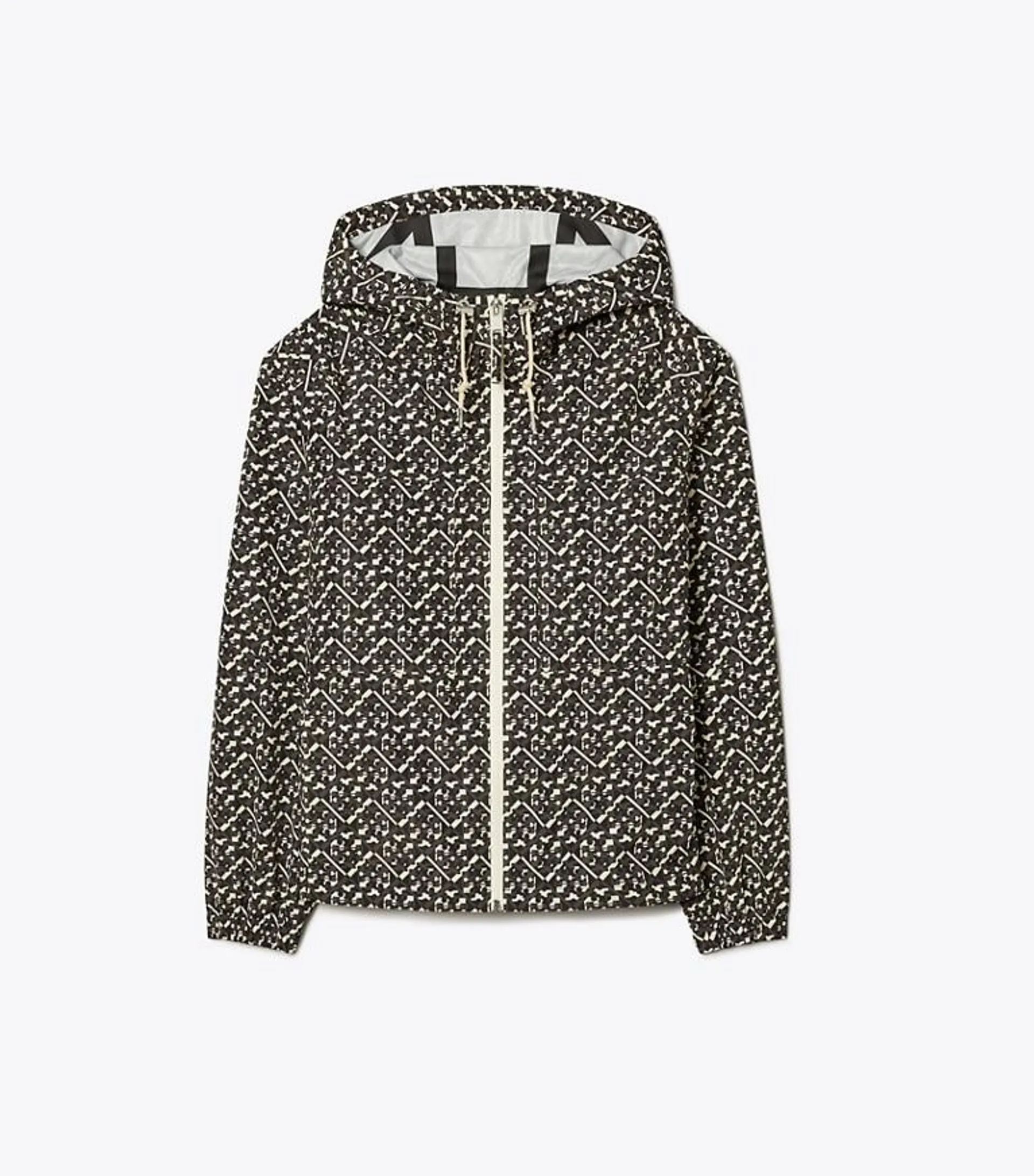 PRISMATIC T MONOGRAM HOODED ANORAK