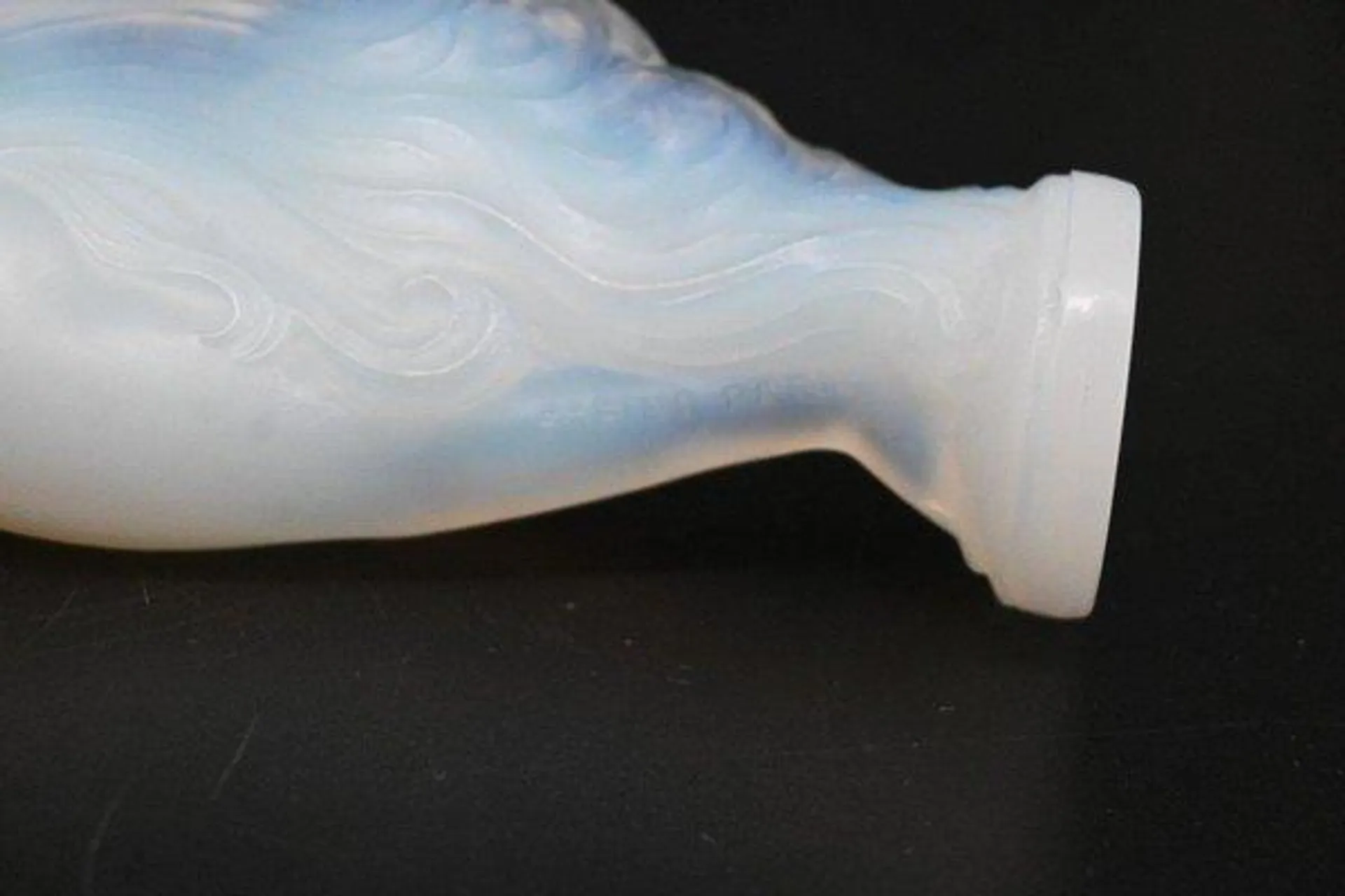 Sabino Opalescent Glass Statue