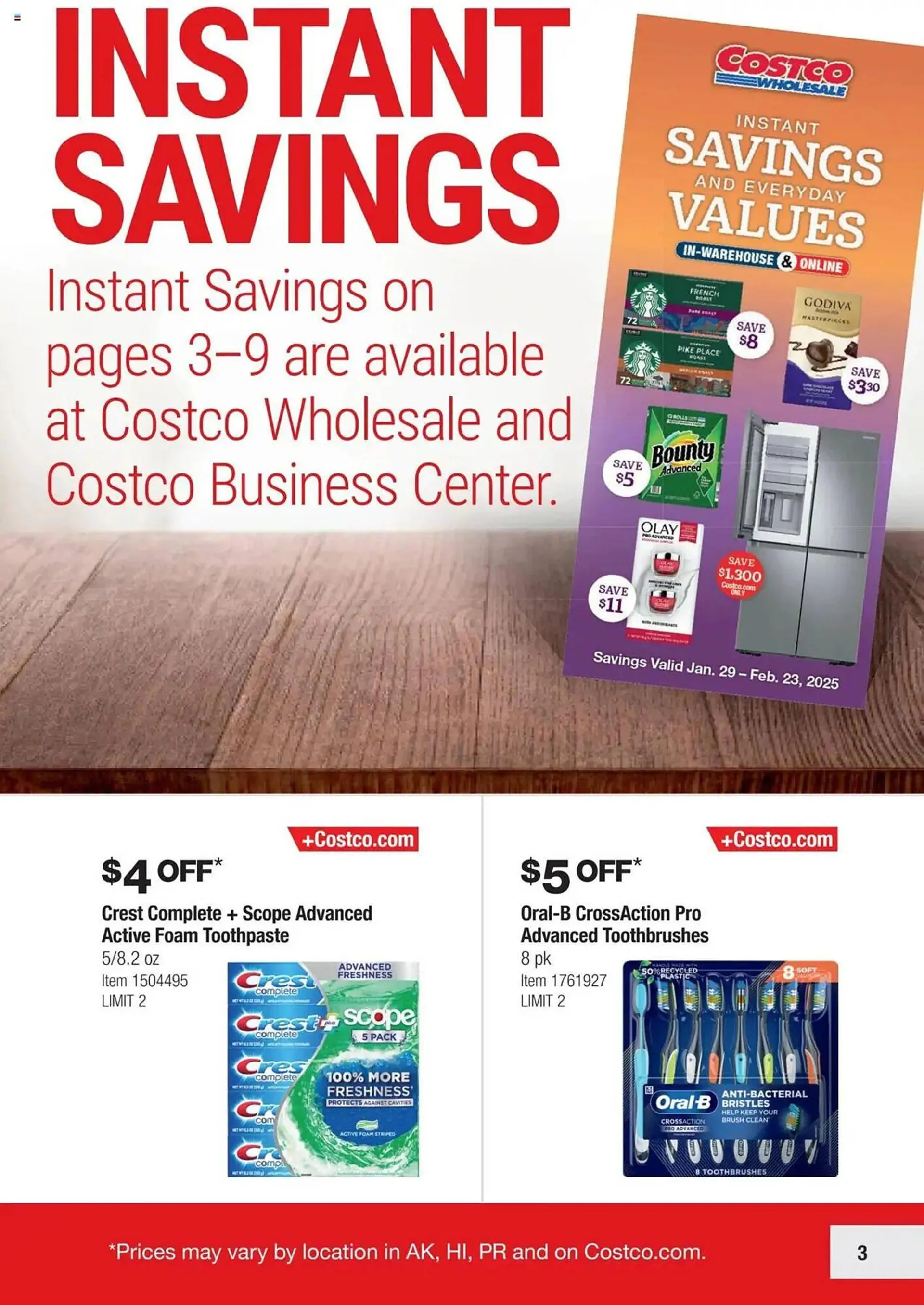 Catálogo de Costco Weekly Ad 29 de enero al 23 de febrero 2025 - Página 3