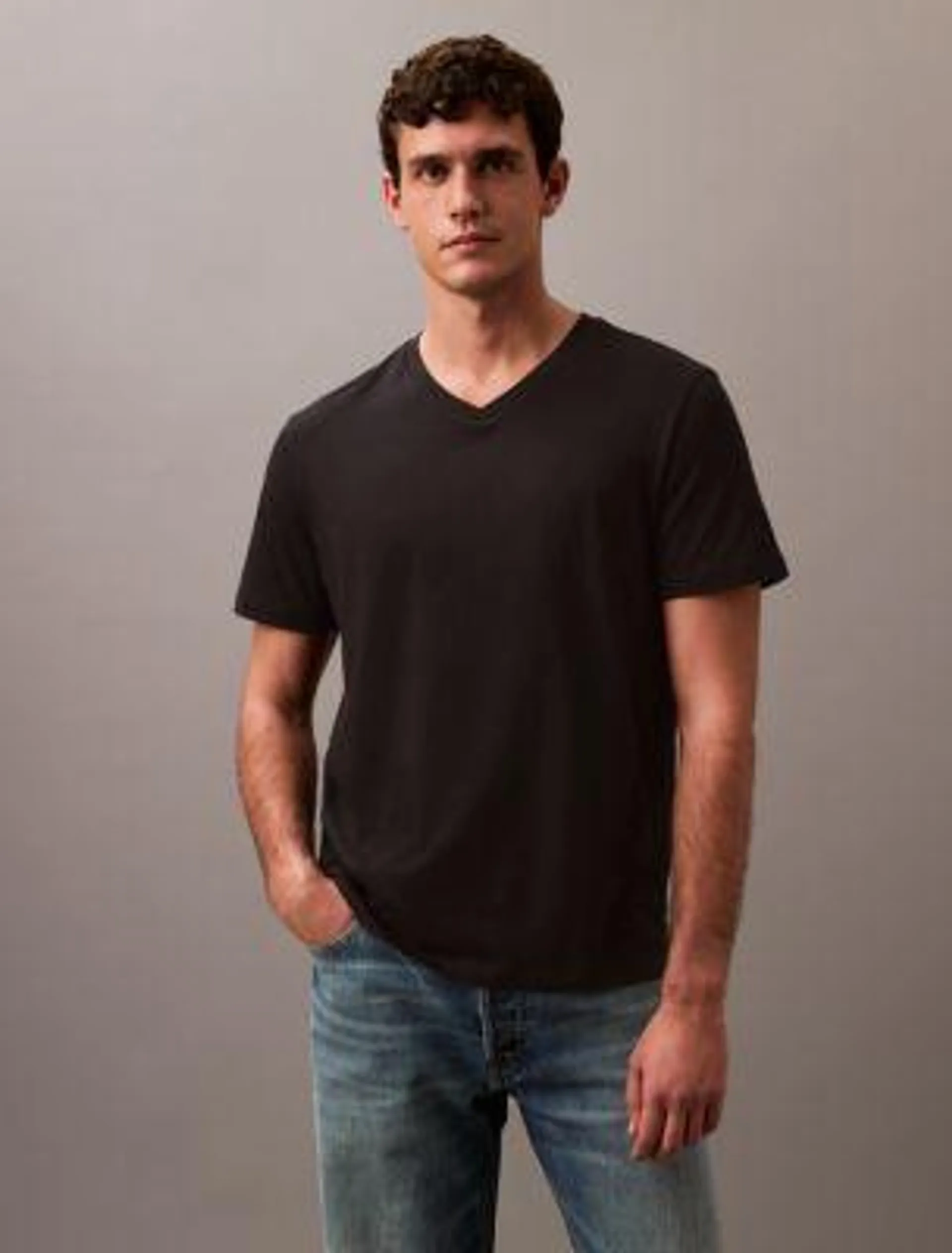 Liquid Touch Classic V Neck T-Shirt