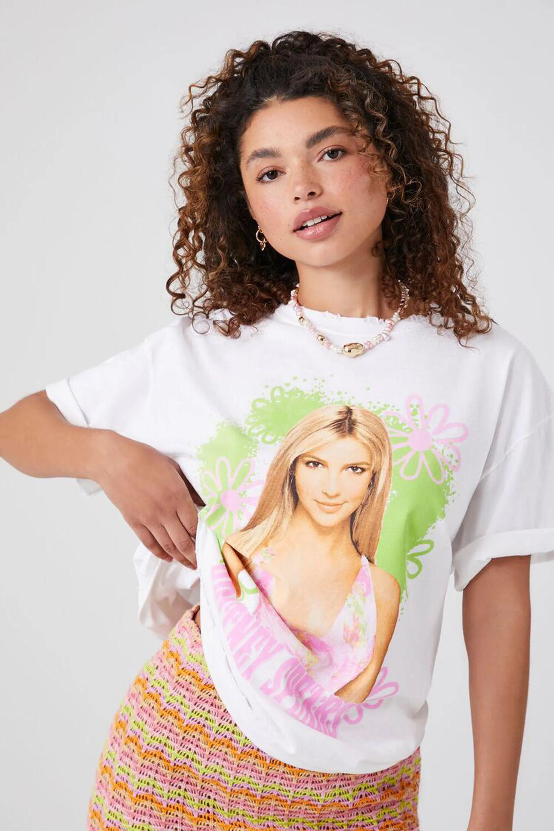 Distressed Britney Spears Tee