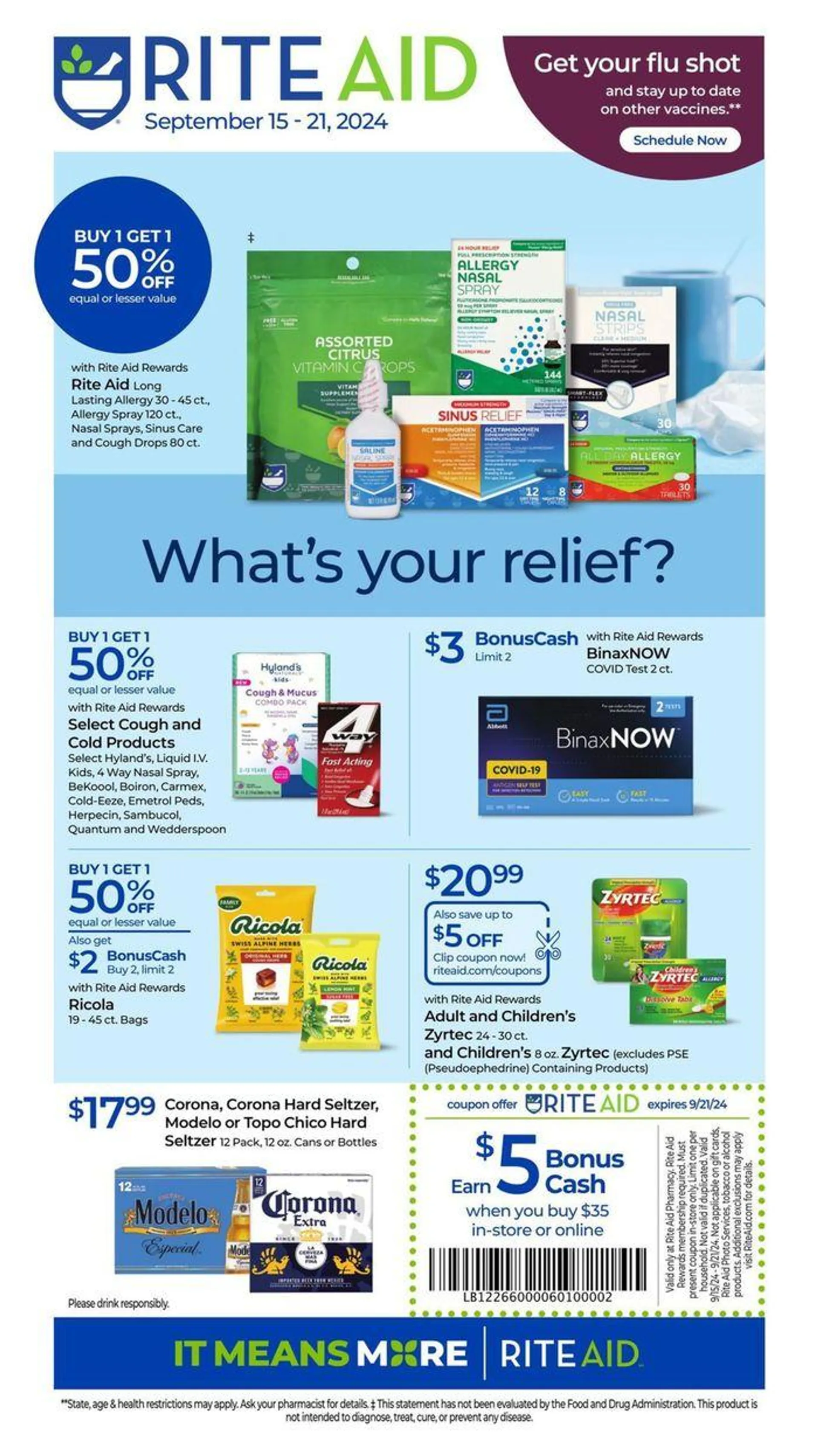 Rite Aid Weekly ad - 1