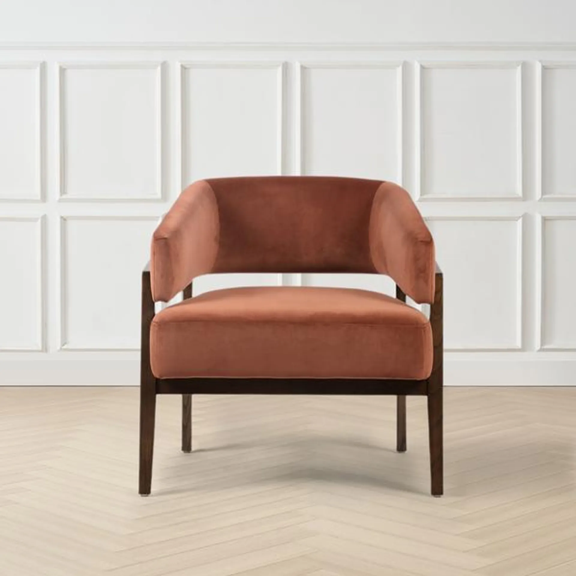 Purcell Accent Chair - Walnut