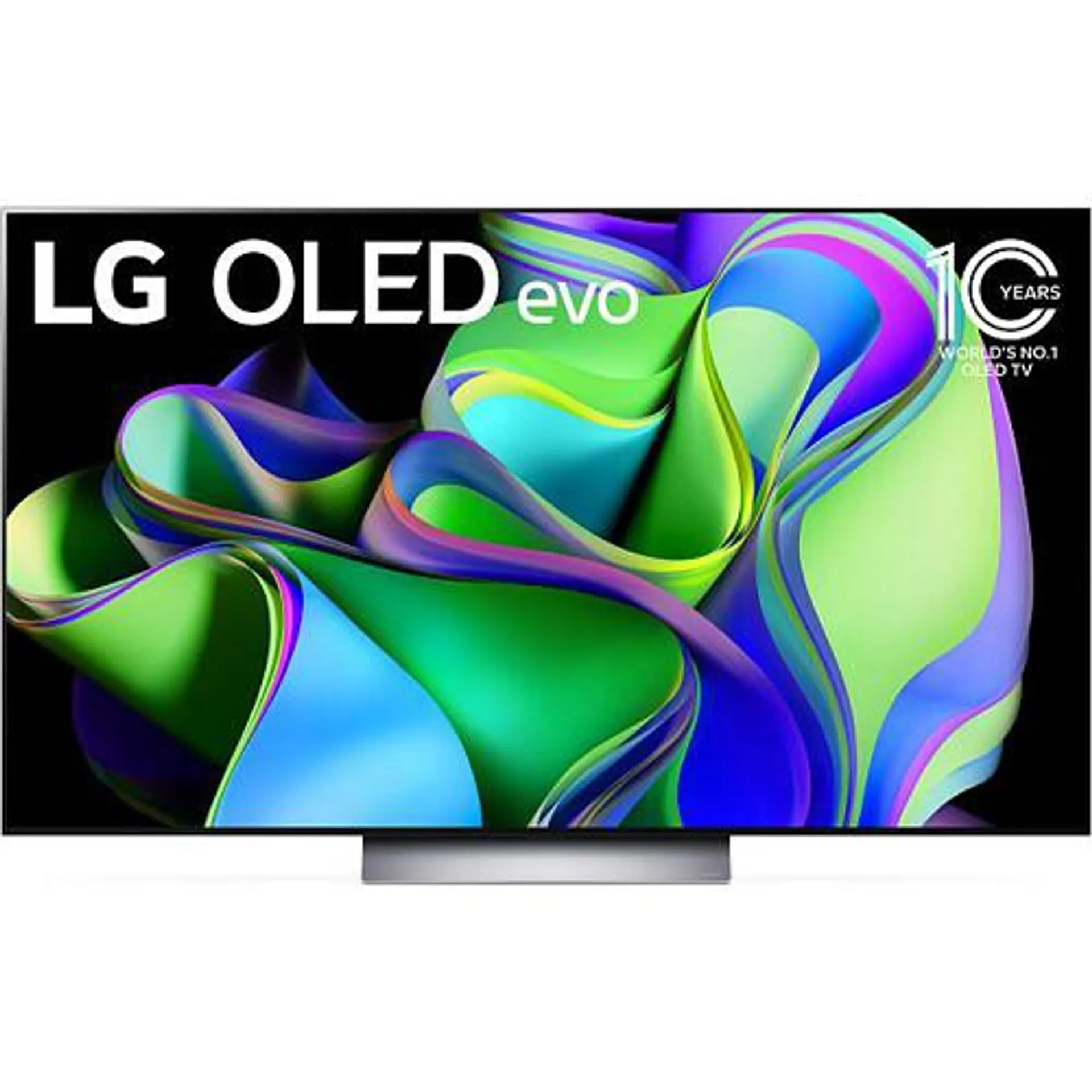 LG C3 55" 4K HDR Smart OLED evo TV