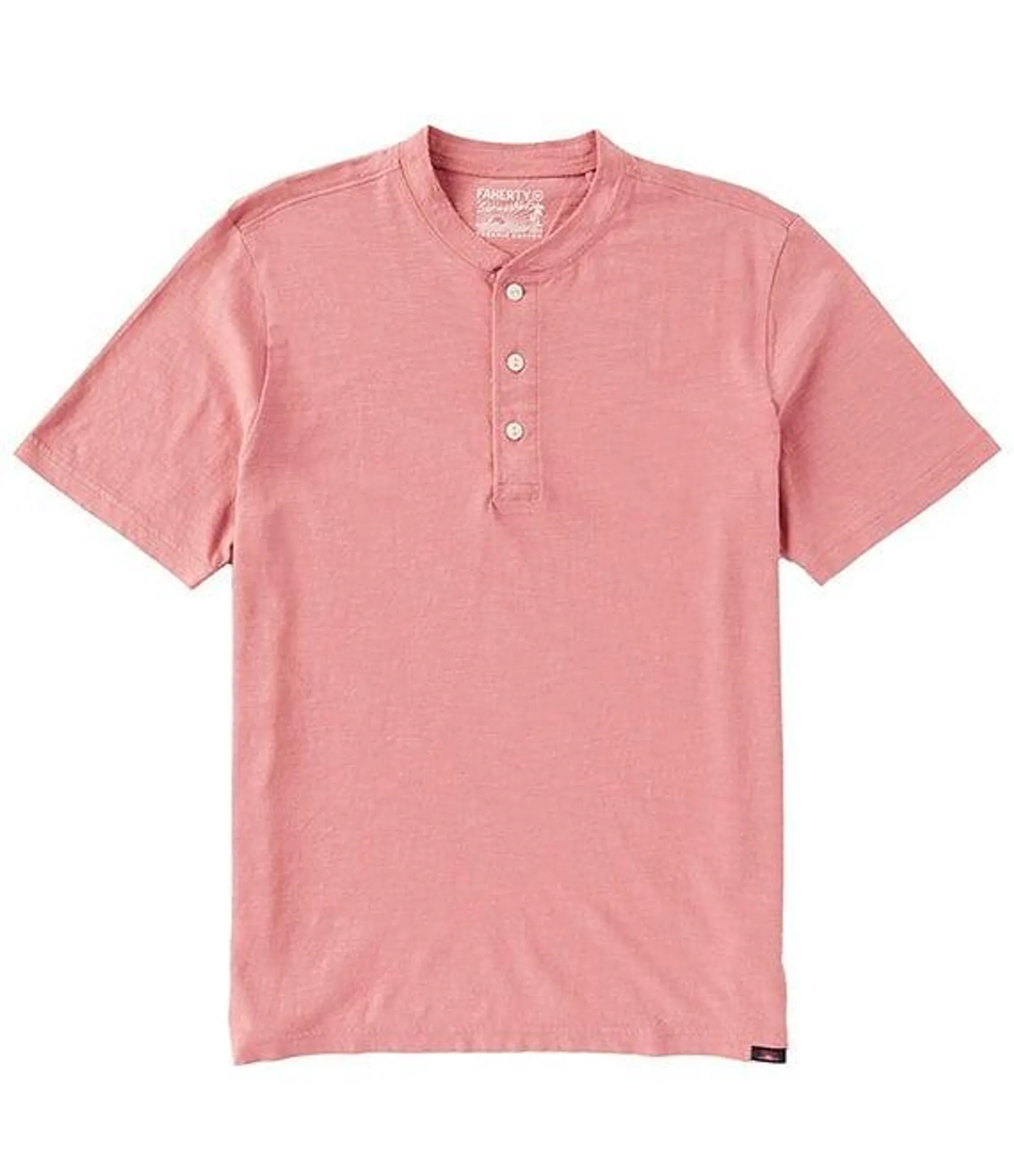 Sunwashed Short Sleeve Henley Shirt