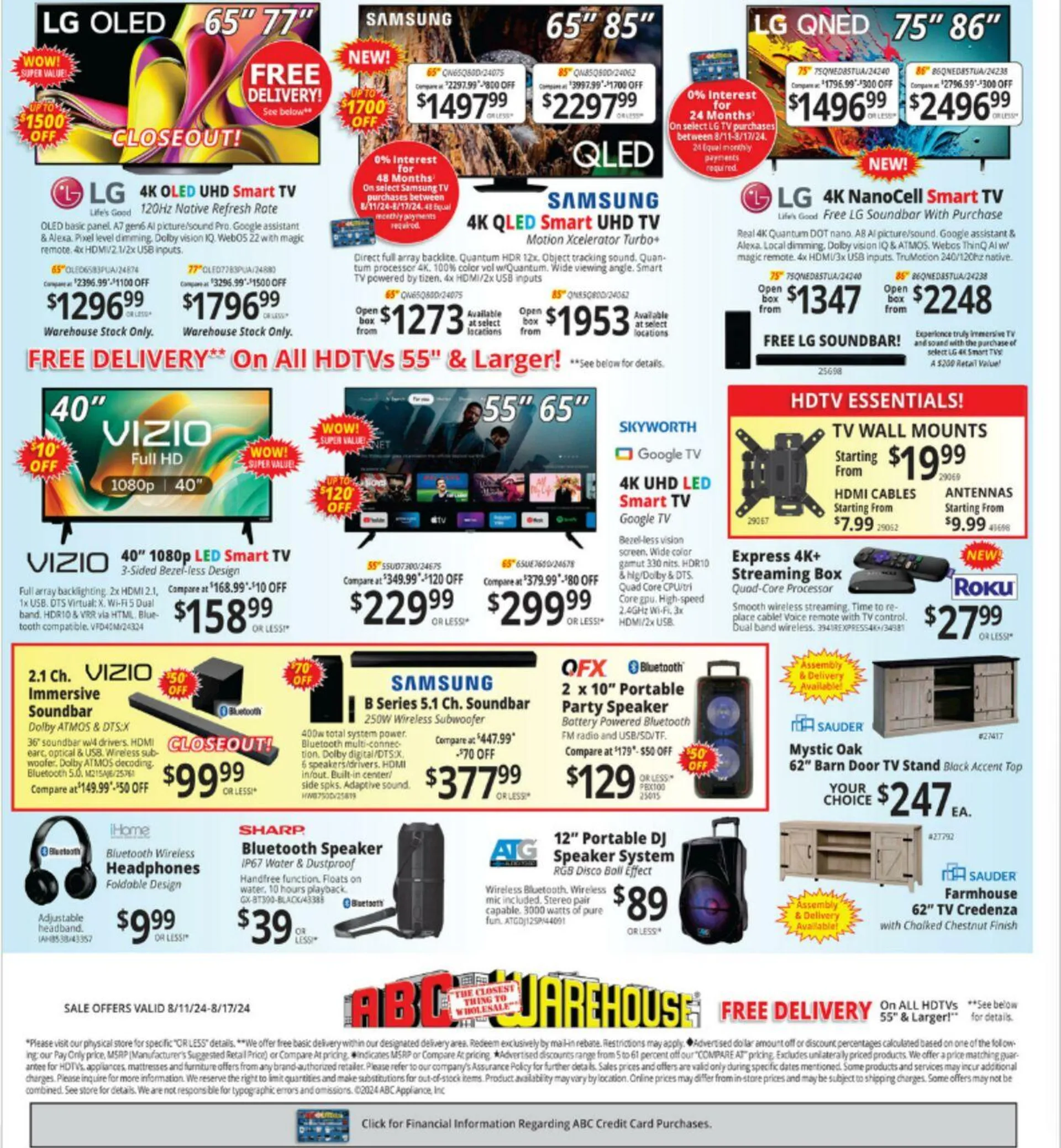 Weekly ad ABC Warehouse Current weekly ad from August 11 to August 17 2024 - Page 4