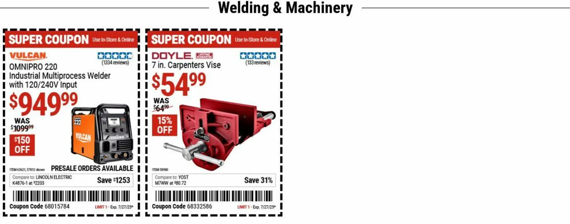 Weekly ad Harbor Freight from July 21 to July 30 2025 - Page 11