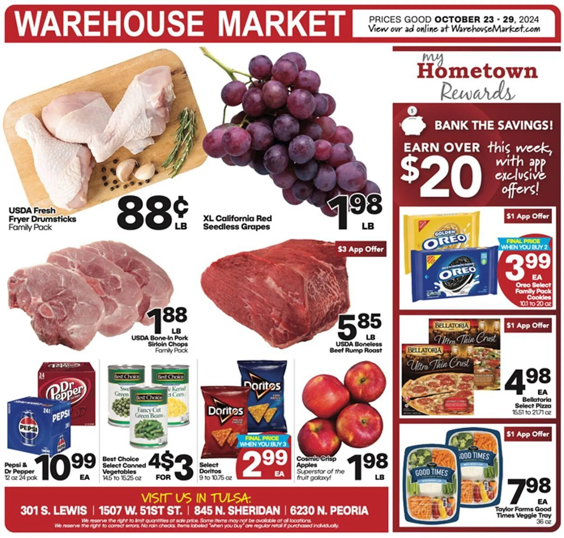 Warehouse Market Weekly Ad - 1