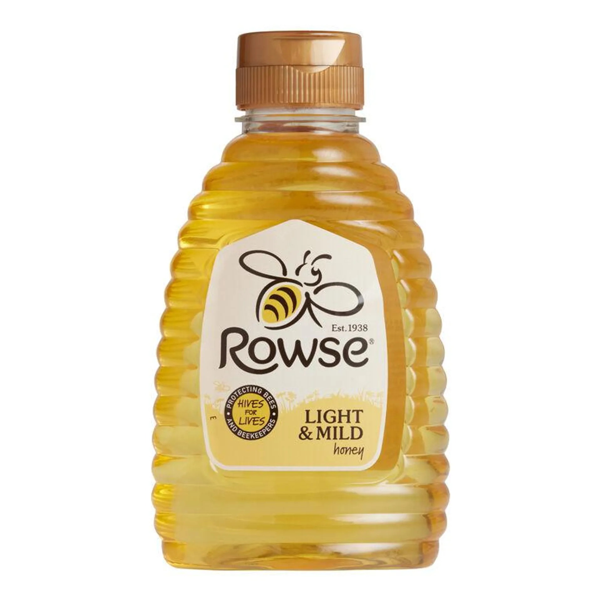 Rowse Light and Mild Honey Squeezy Bottle