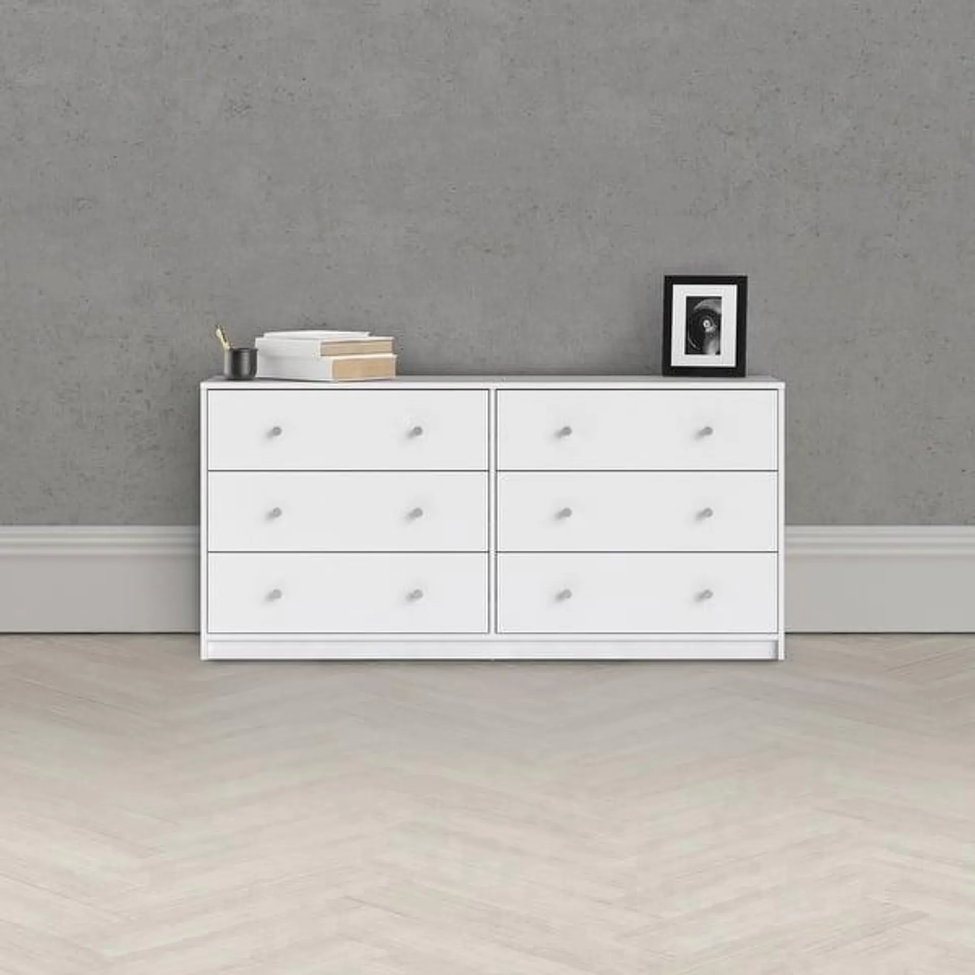 Porch & Den Zoe 6-drawer Double Dresser